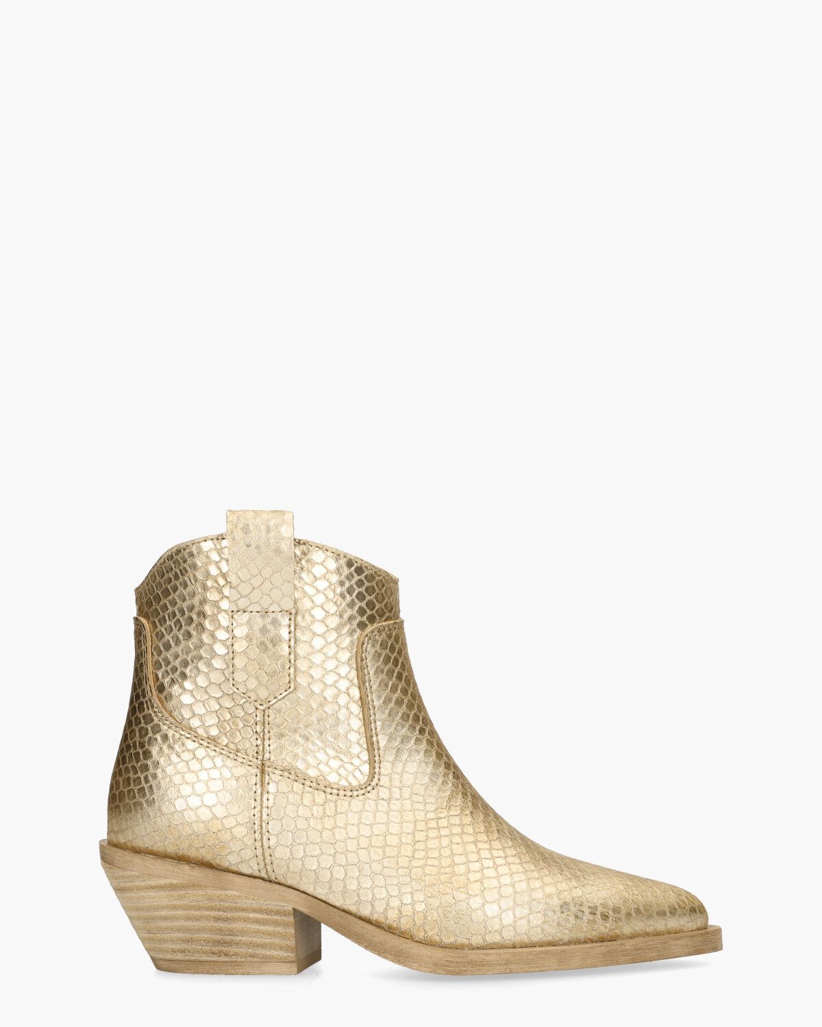 5361 Goud Dames Enkelboots