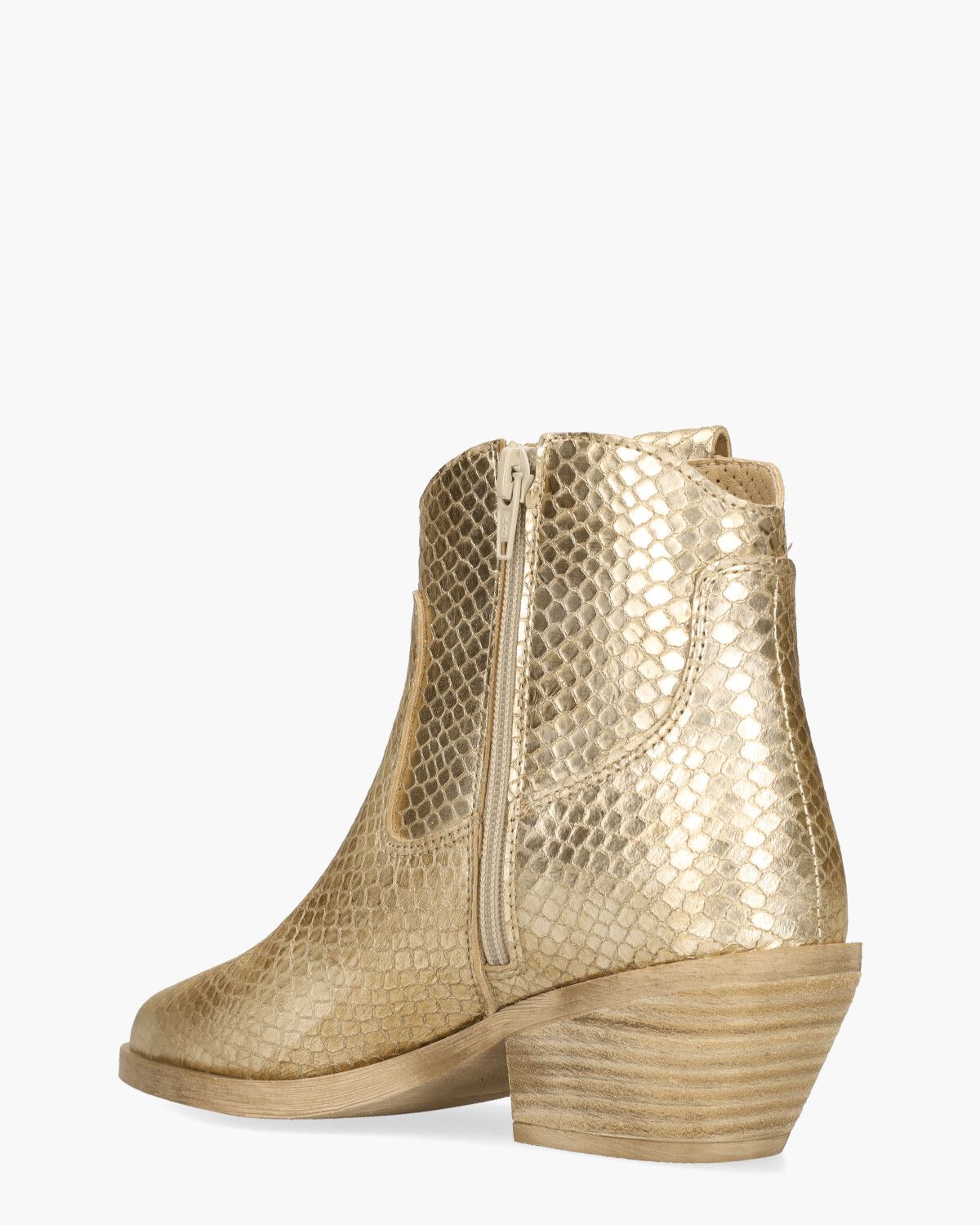 5361 Goud Dames Enkelboots