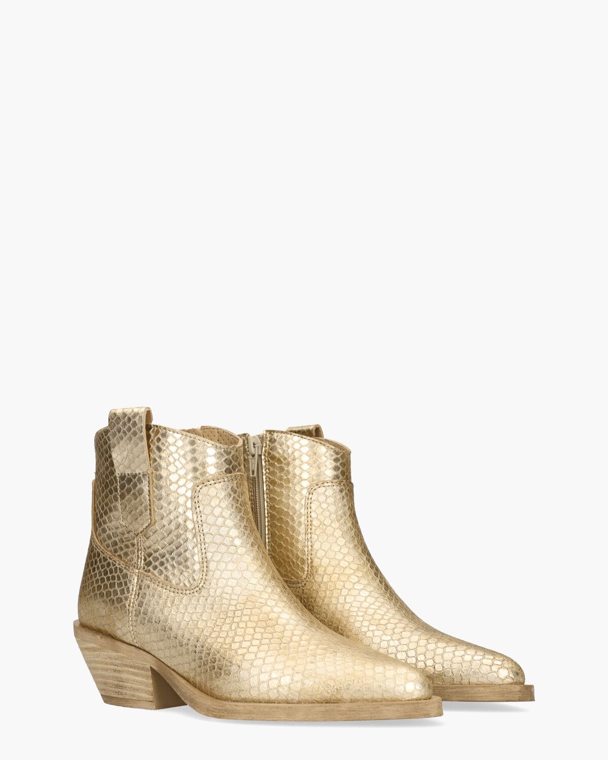 5361 Goud Dames Enkelboots