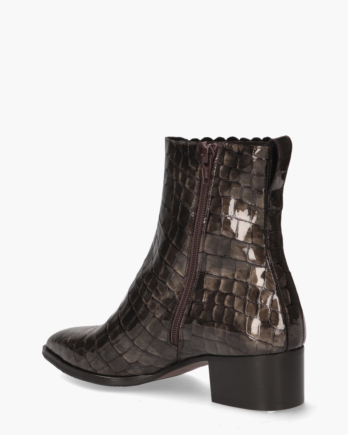30962 Grijs Dames Enkelboots