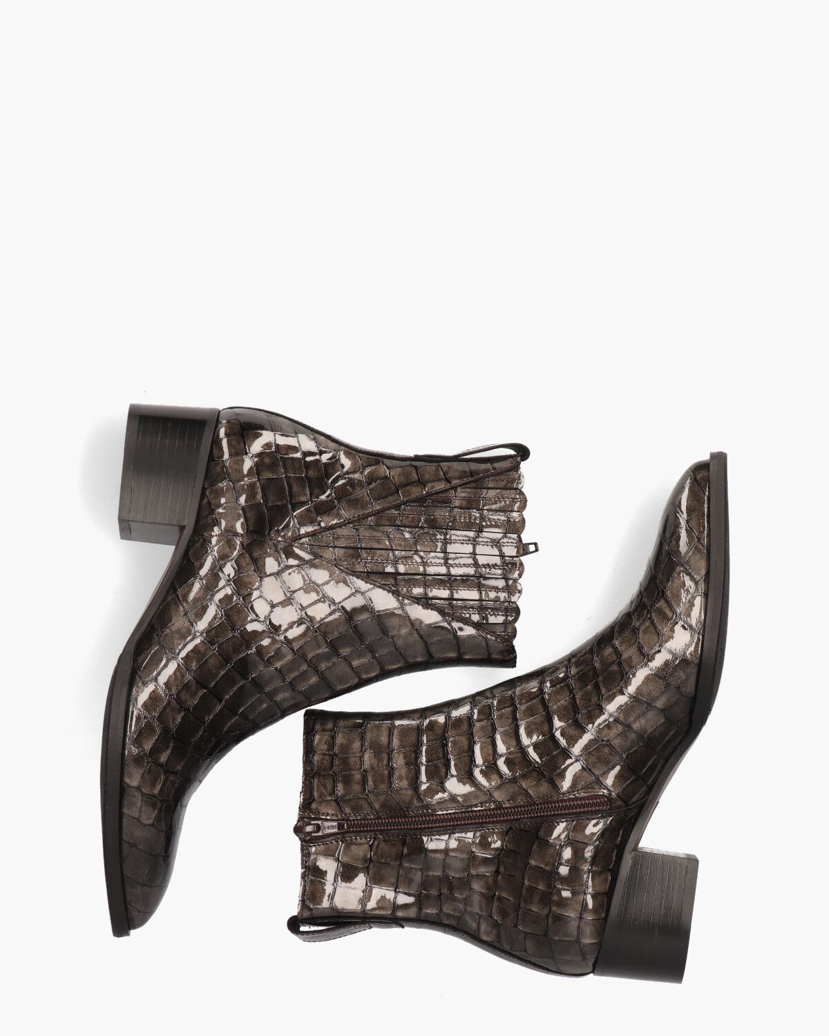 30962 Grijs Dames Enkelboots