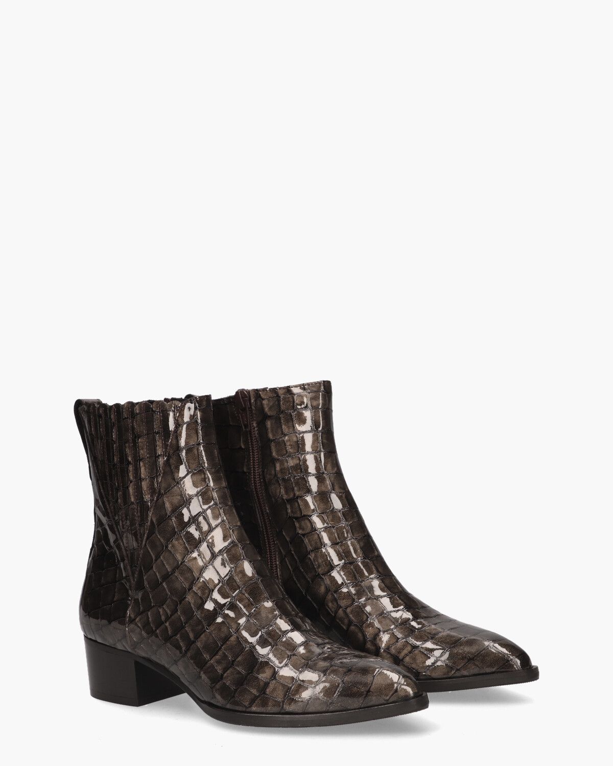30962 Grijs Dames Enkelboots