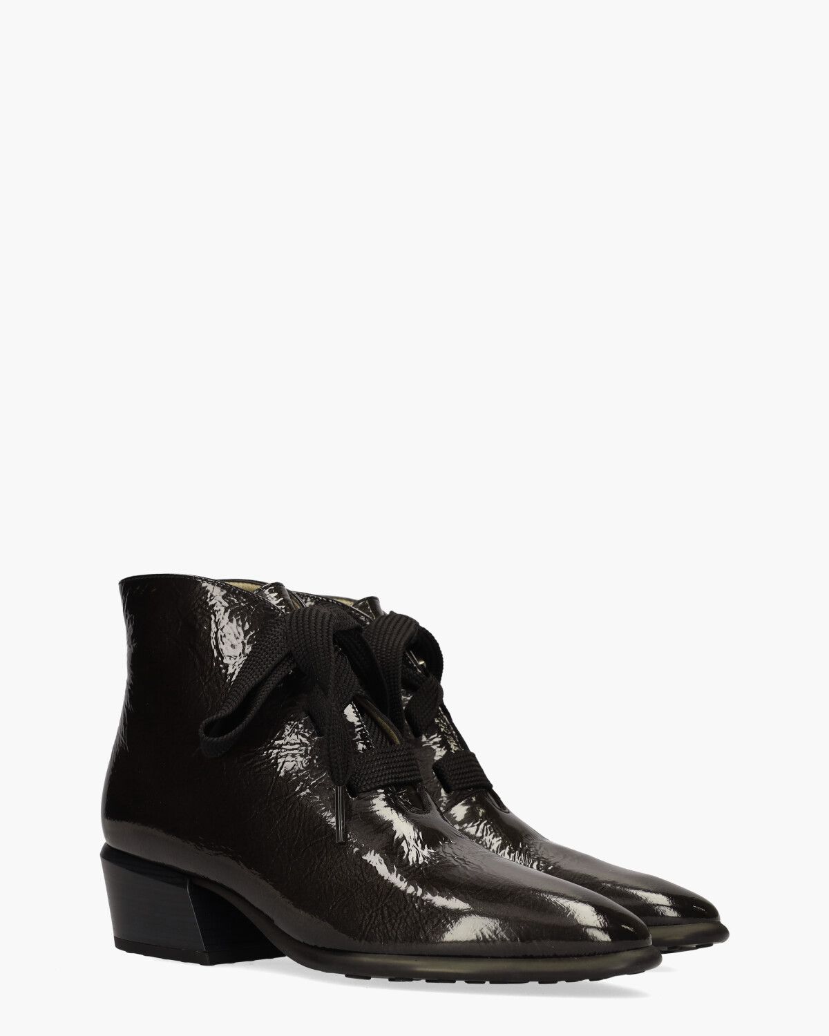 HI254255 Donkergrijs Dames Enkelboots