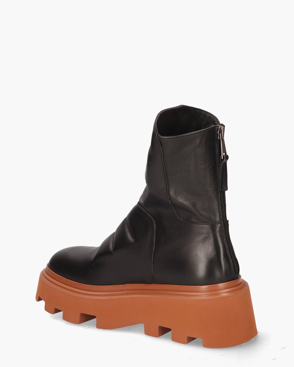 E2994 Zwart Dames Enkelboots