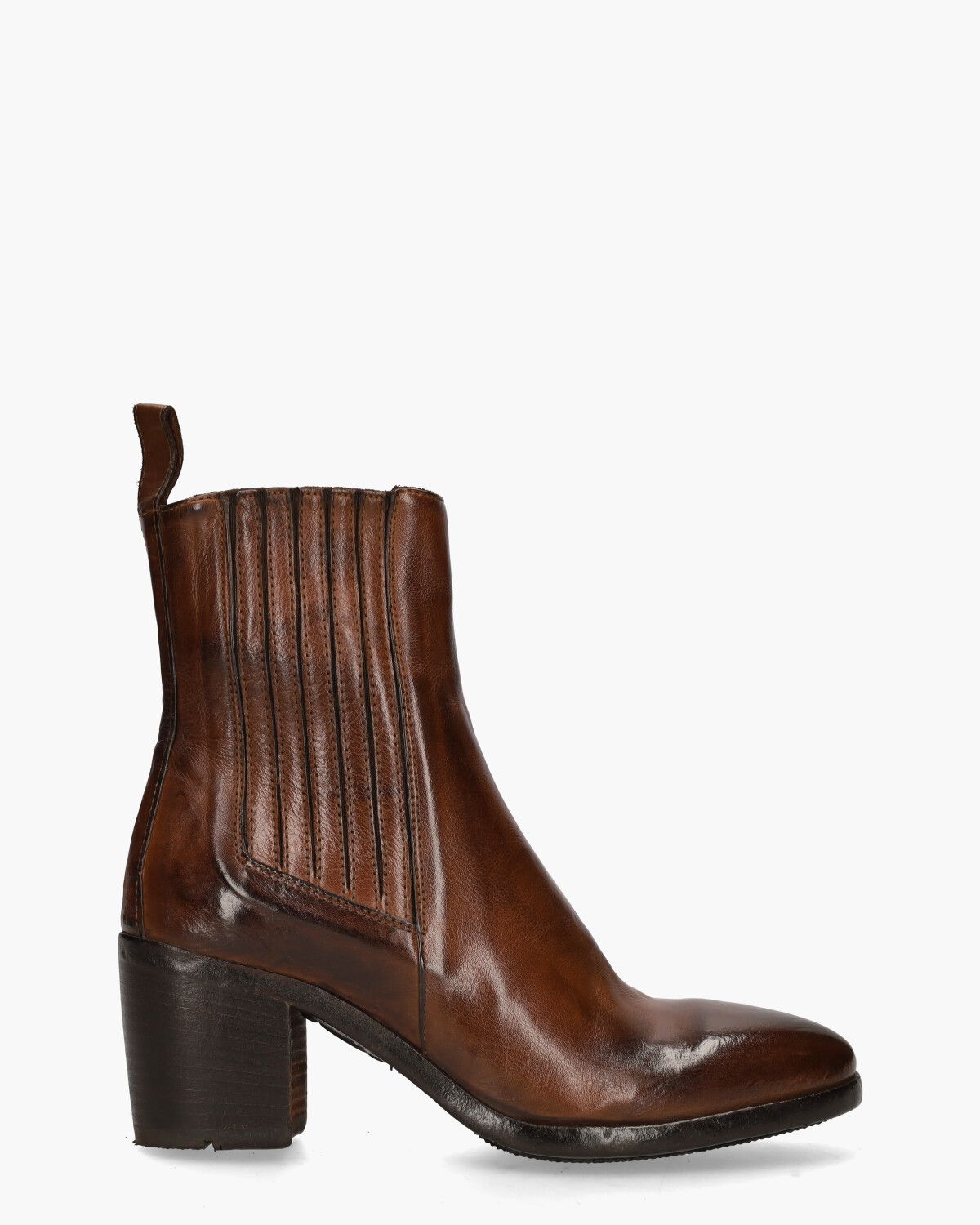 GH07A Bruin Dames Chelseaboots