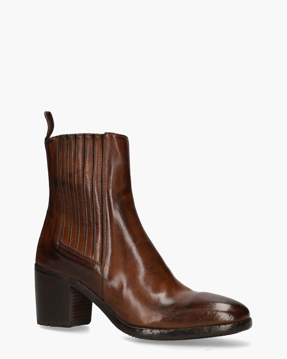 GH07A Bruin Dames Chelseaboots