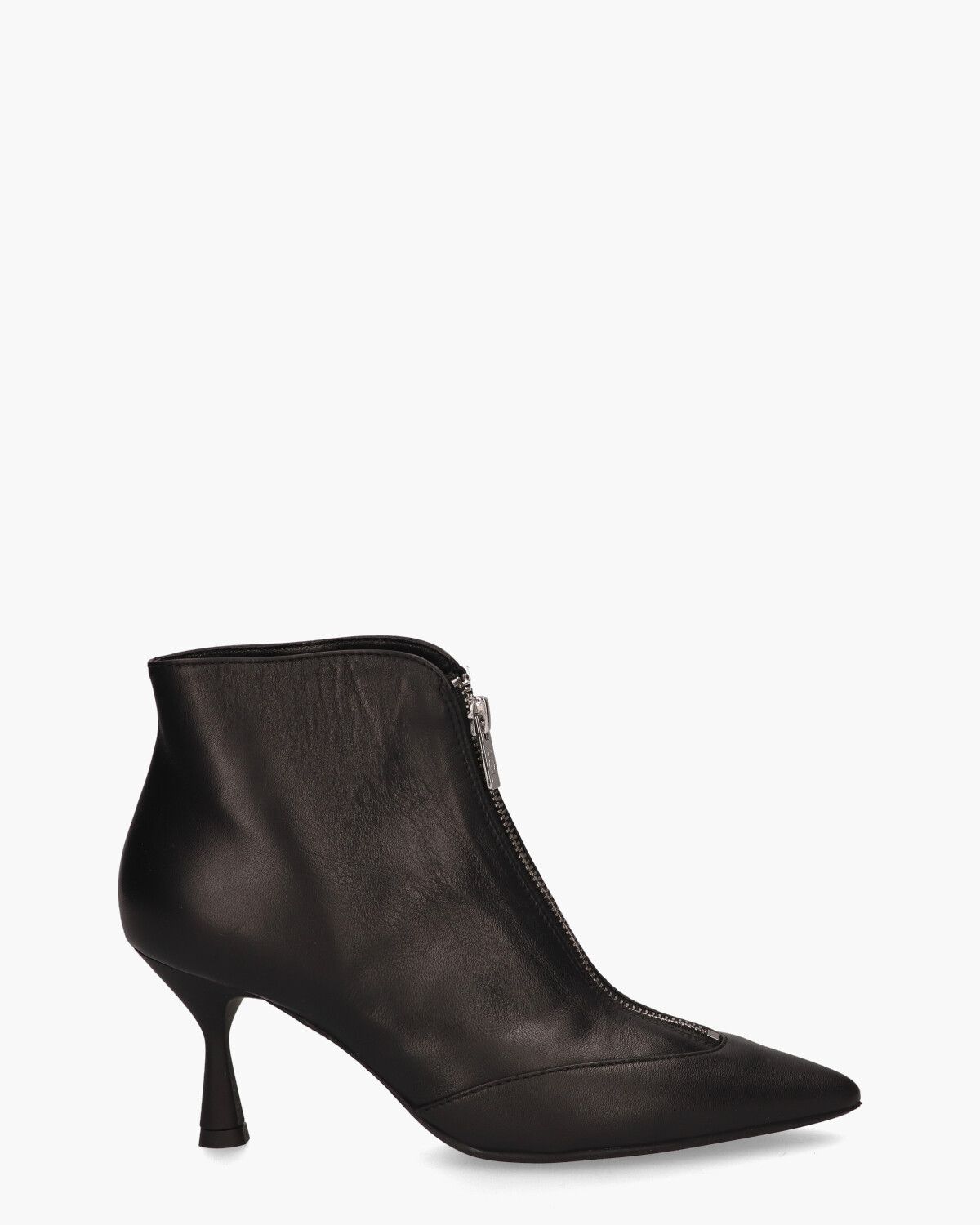 Oriana Zwart Dames Enkelboots