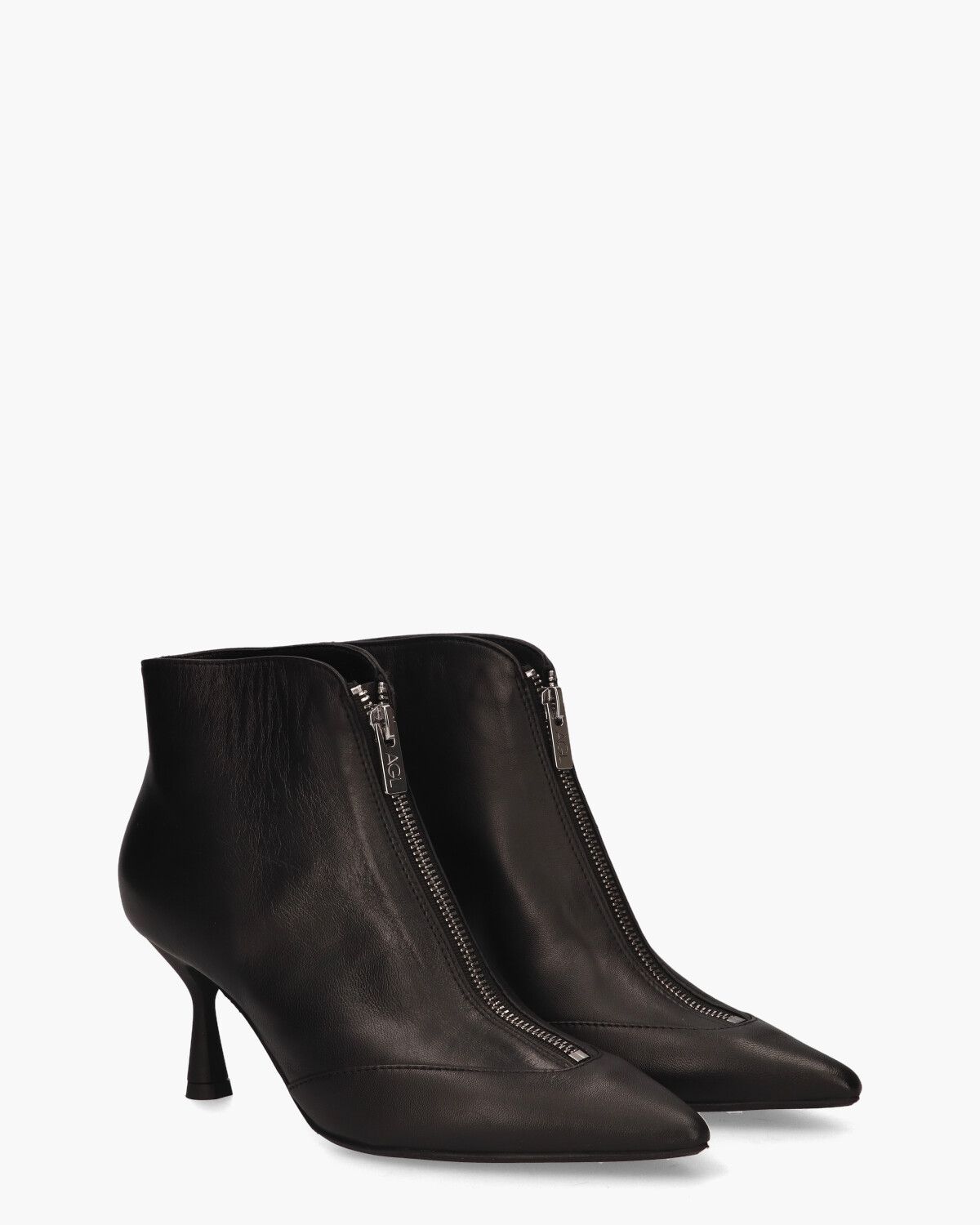 Oriana Zwart Dames Enkelboots