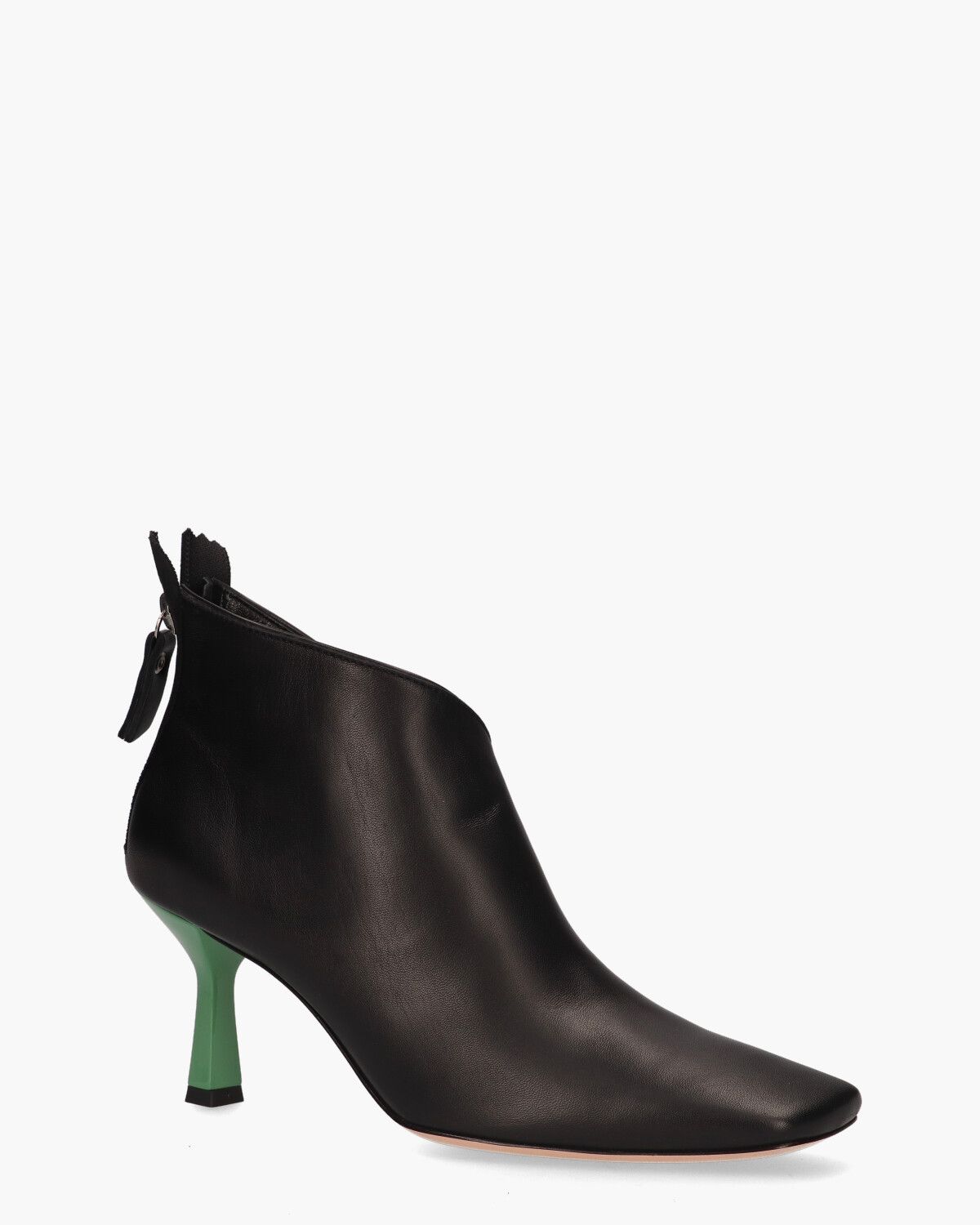 Sharyl D259501 Zwart Dames Enkelboots