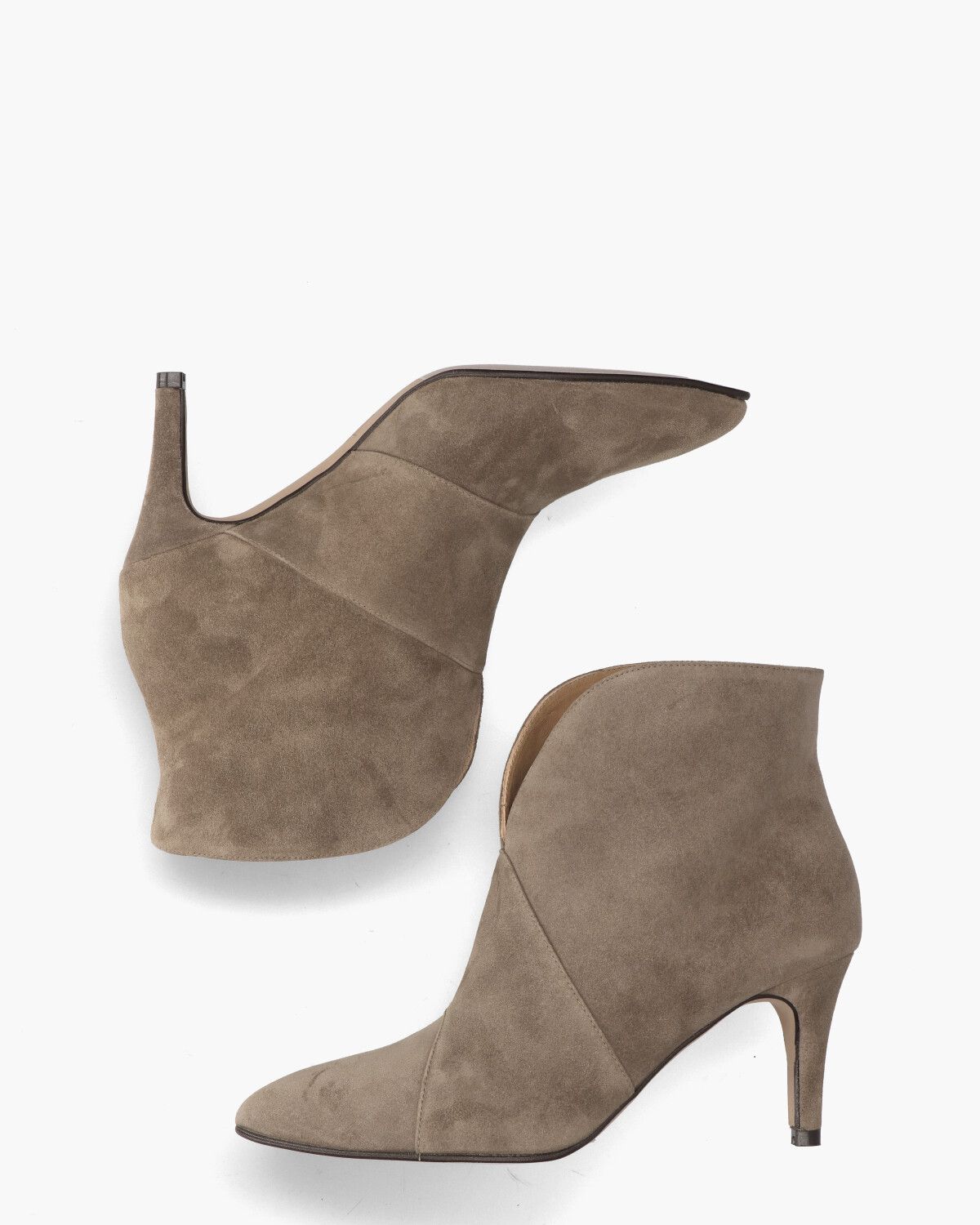 TL-12804 Taupe Dames Enkelboots