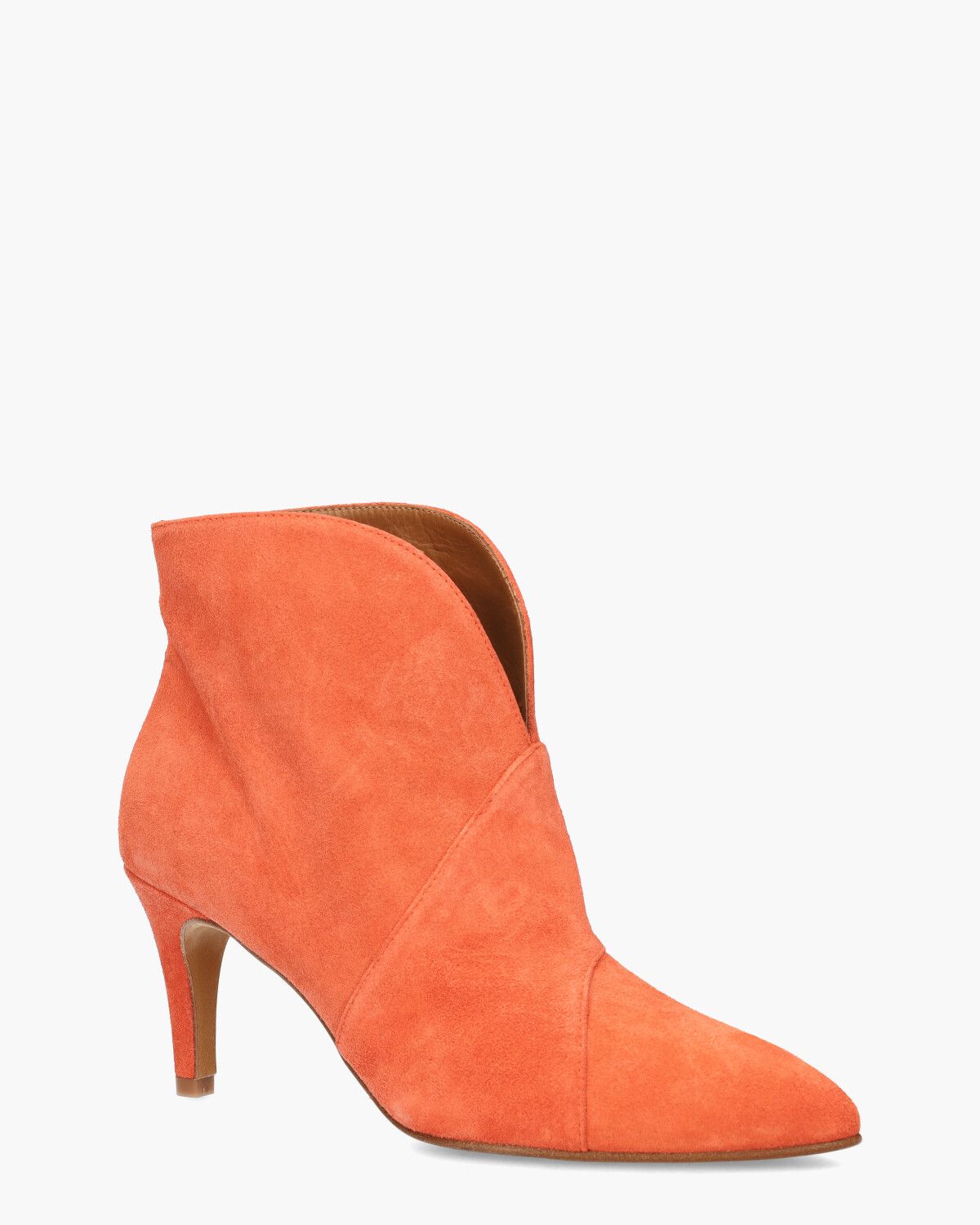 TL-12804 Oranje Dames Enkelboots