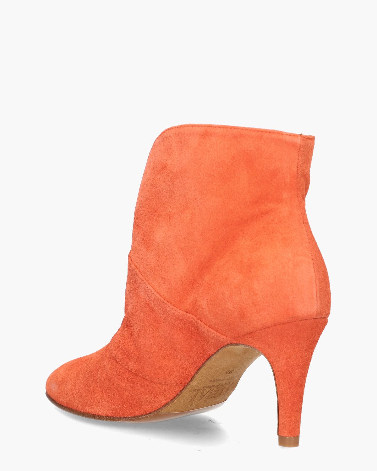 TL-12804 Oranje Dames Enkelboots