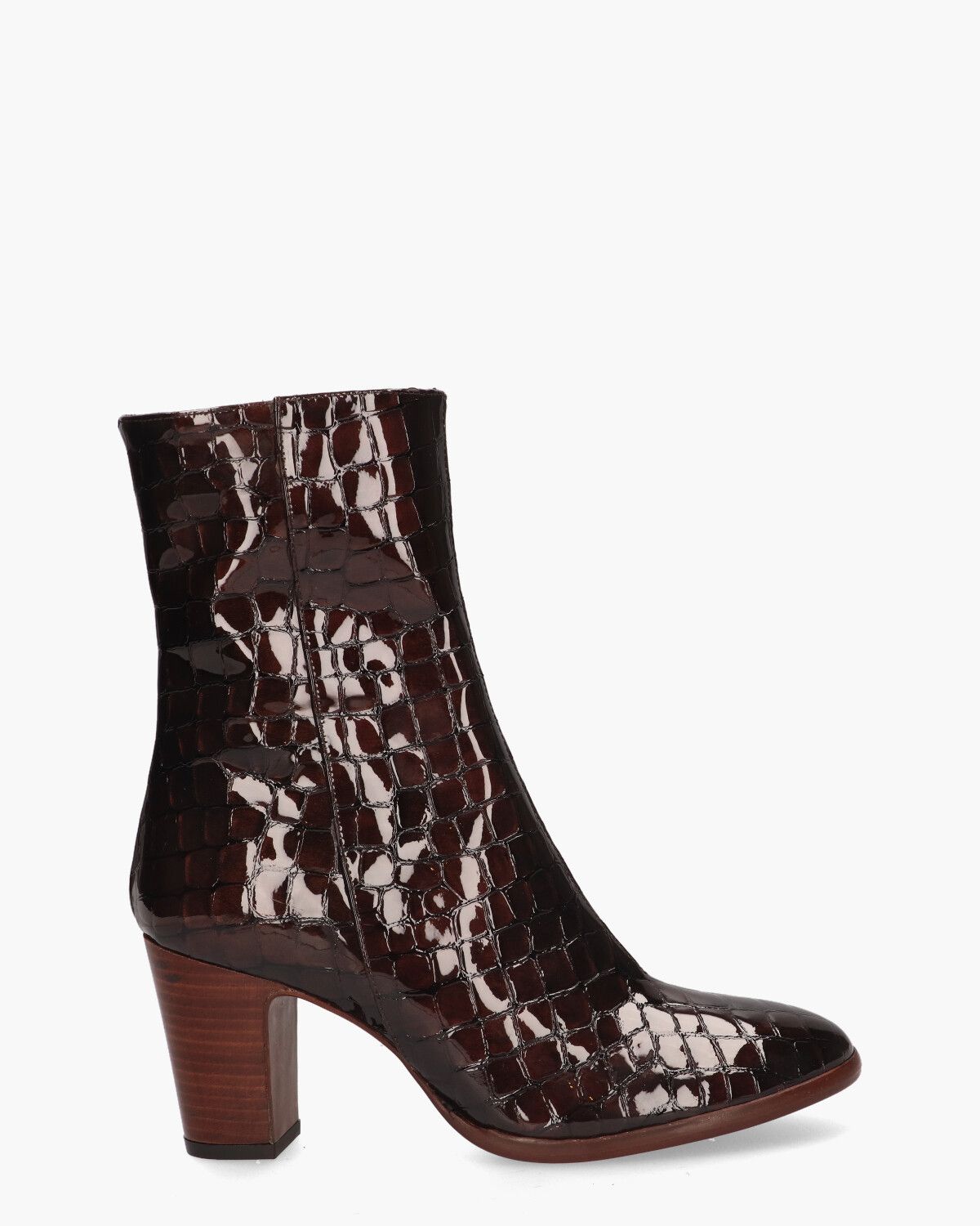 31077 Bruin Dames Enkelboots