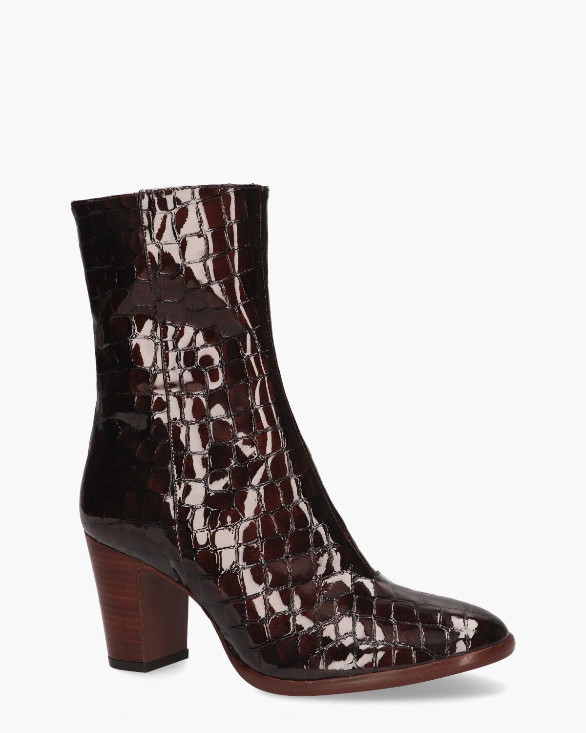 31077 Bruin Dames Enkelboots