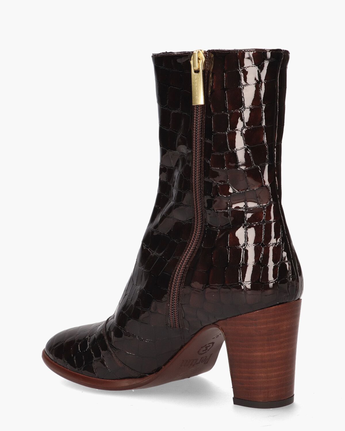 31077 Bruin Dames Enkelboots