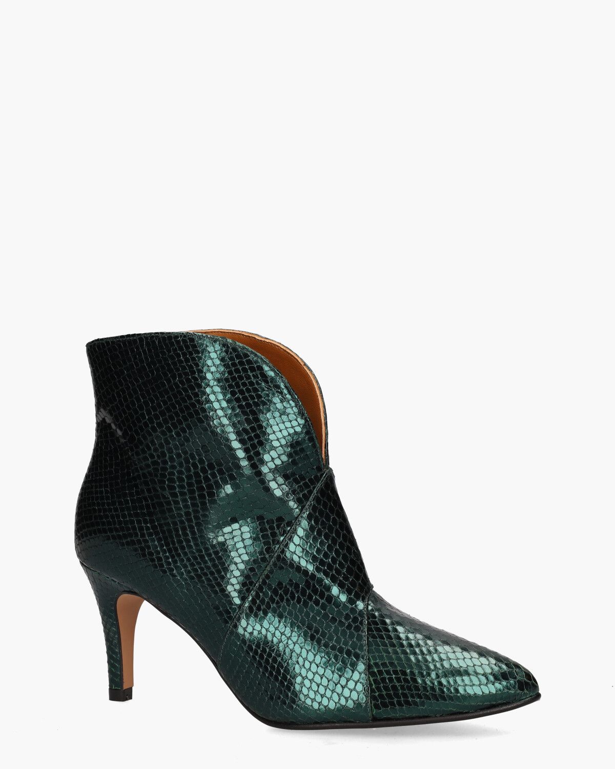 TL-12804 Groen Dames Enkelboots