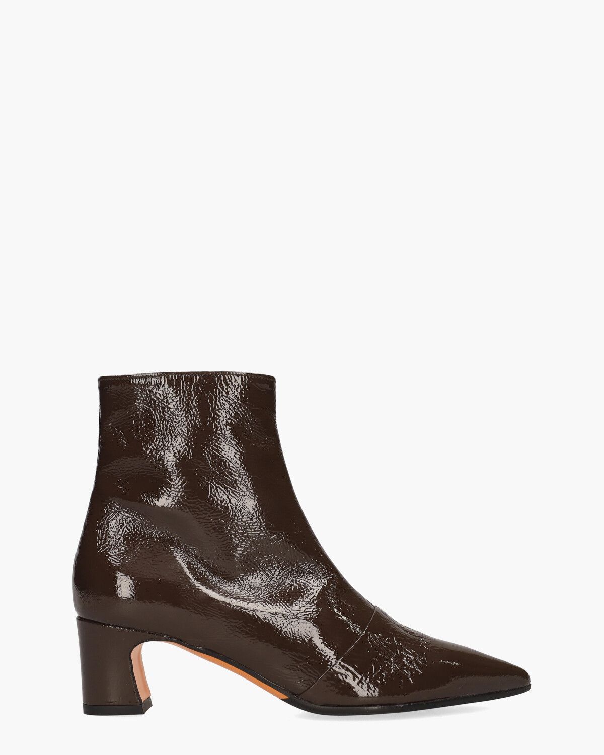 Kim 2G Donkerbruin Dames Enkelboots