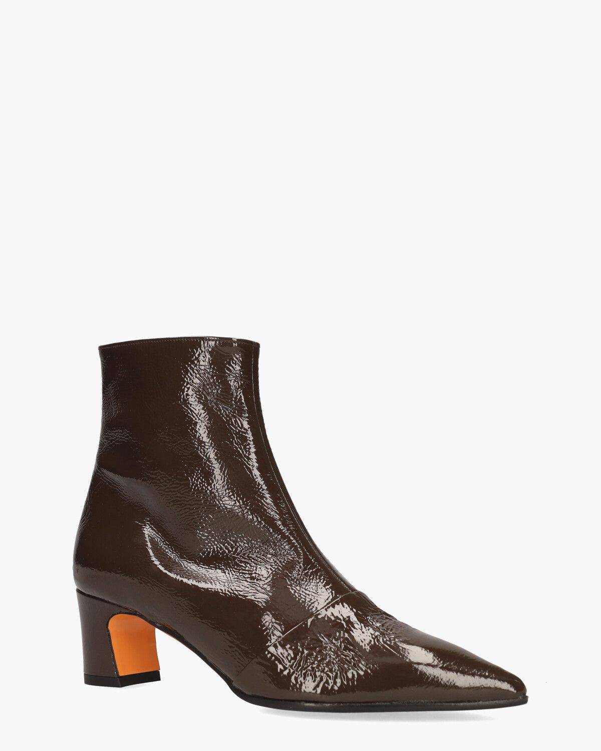 Kim 2G Donkerbruin Dames Enkelboots