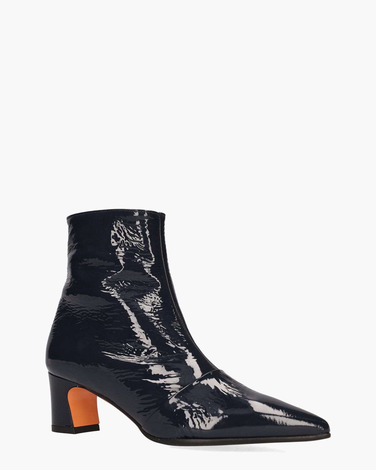 Kim 2G Donkerblauw Dames Enkelboots