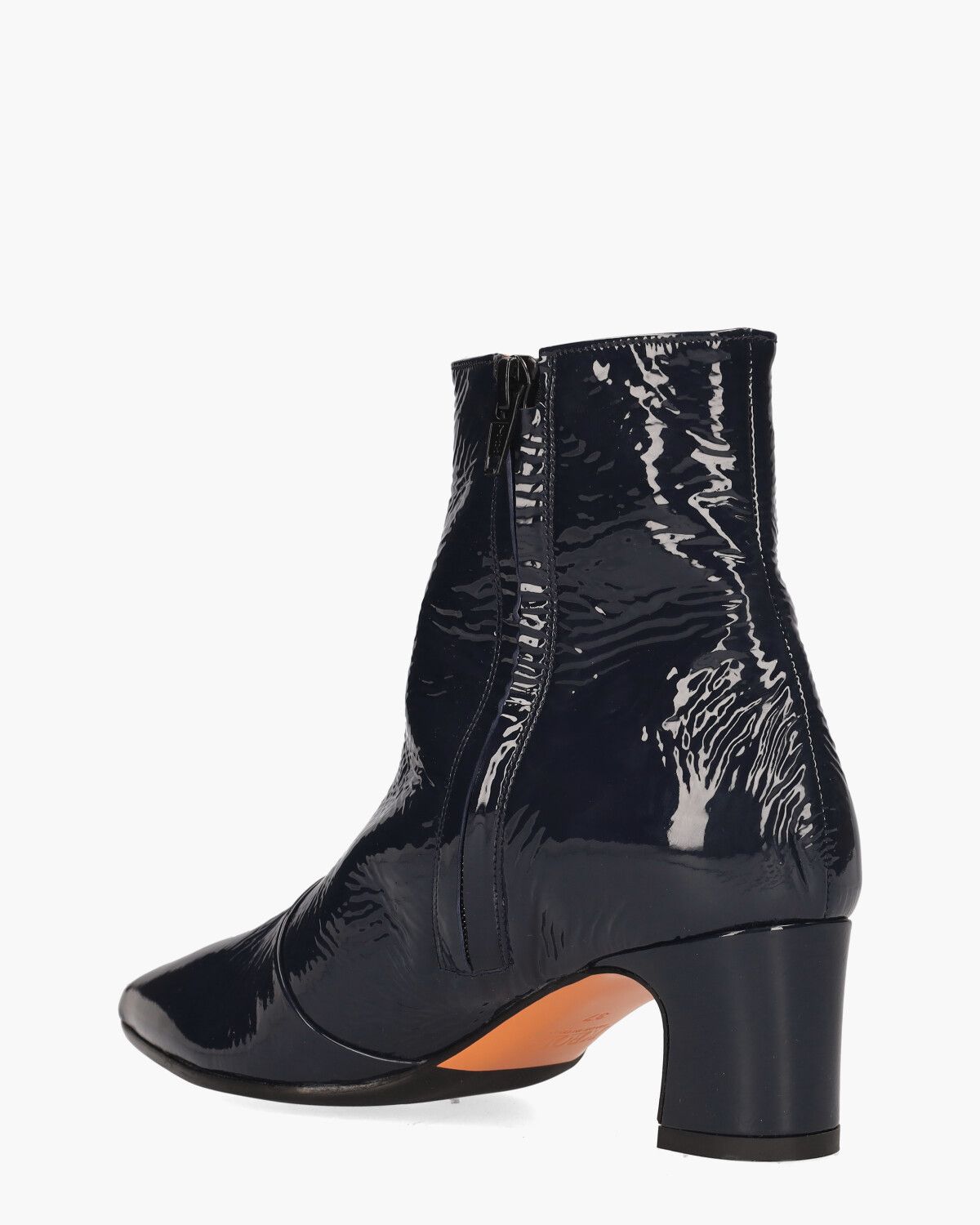 Kim 2G Donkerblauw Dames Enkelboots