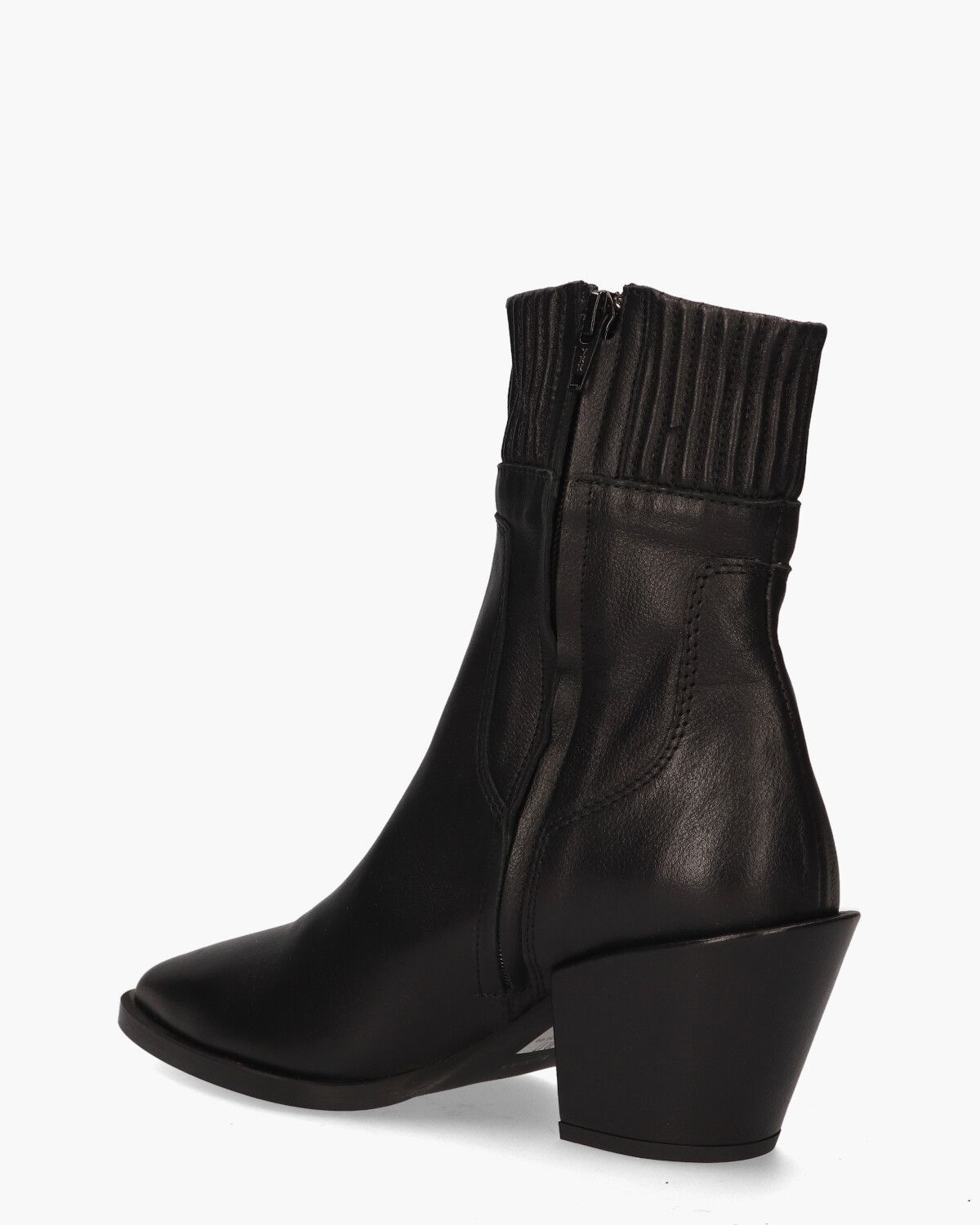 Nubikk Romee Rock Zwart Dames Enkelboots Van Arendonk
