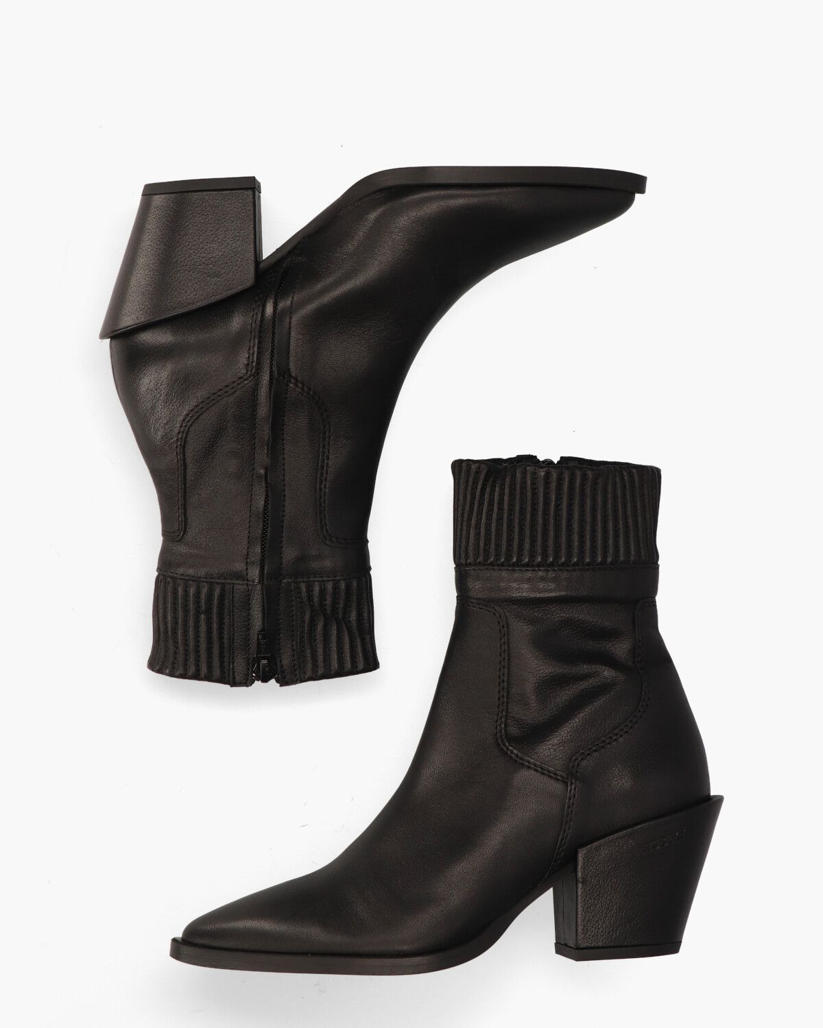 Romee Rock Zwart Dames Enkelboots