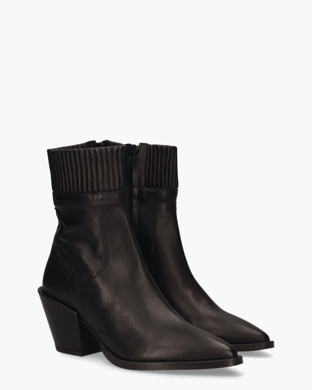 Romee Rock Zwart Dames Enkelboots