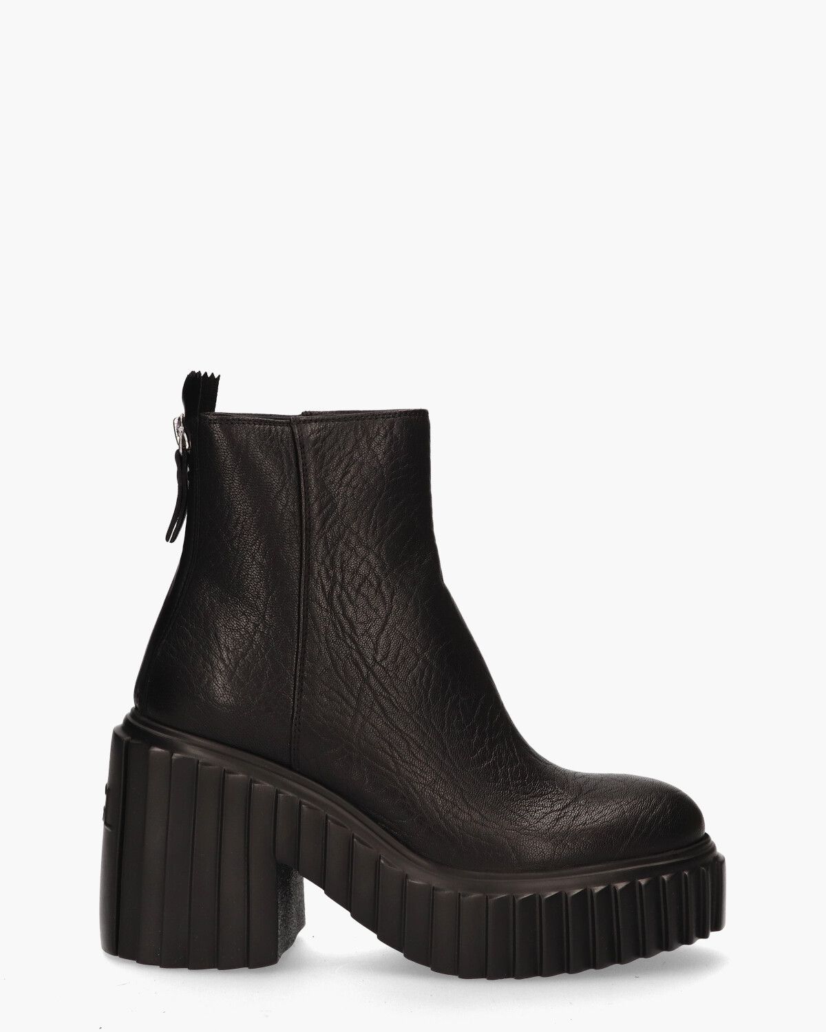 Tiggy D263501 Zwart Dames Enkelboots