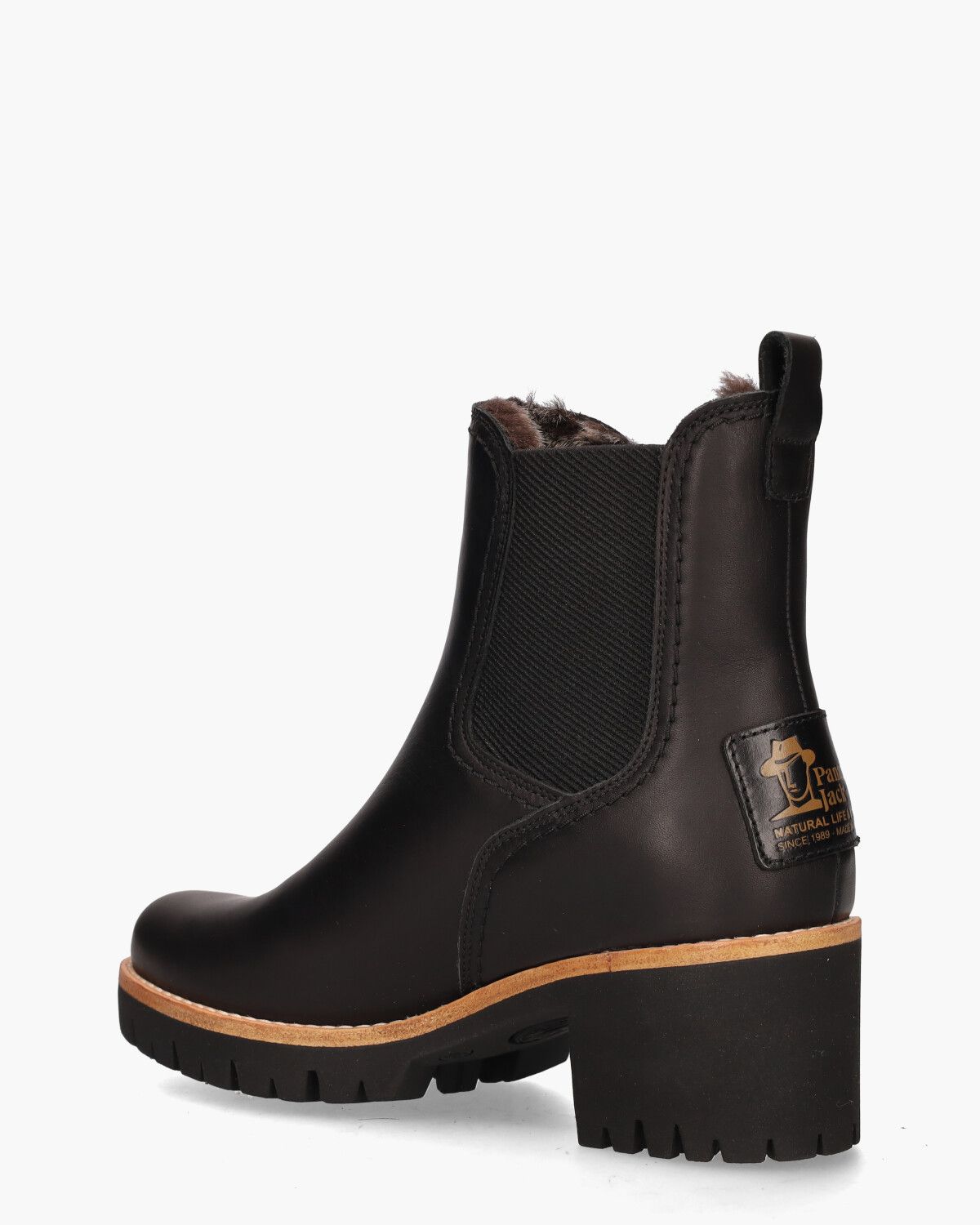 Panama jack leslie clearance b1 chelsea boots zwart
