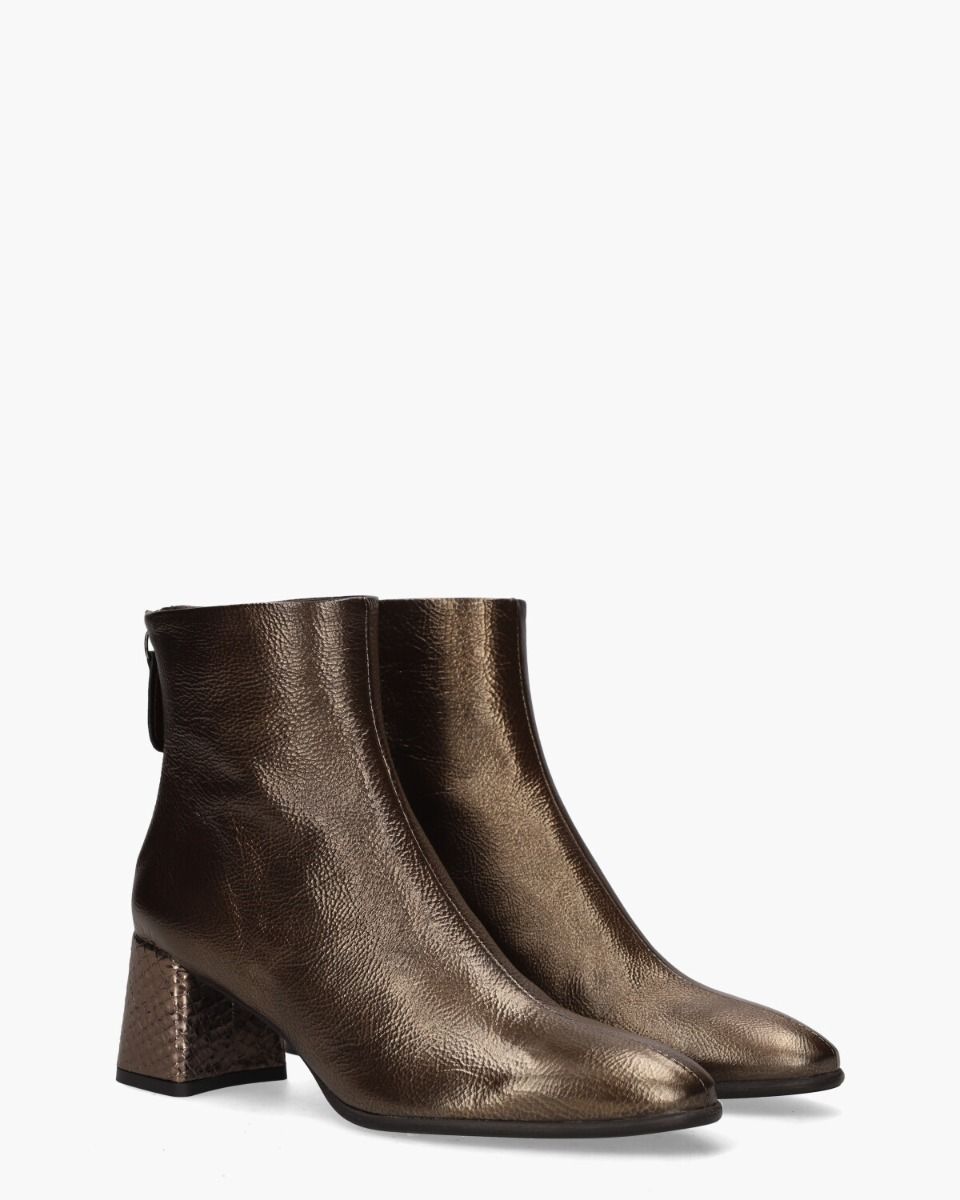 2565 Brons Dames Enkelboots