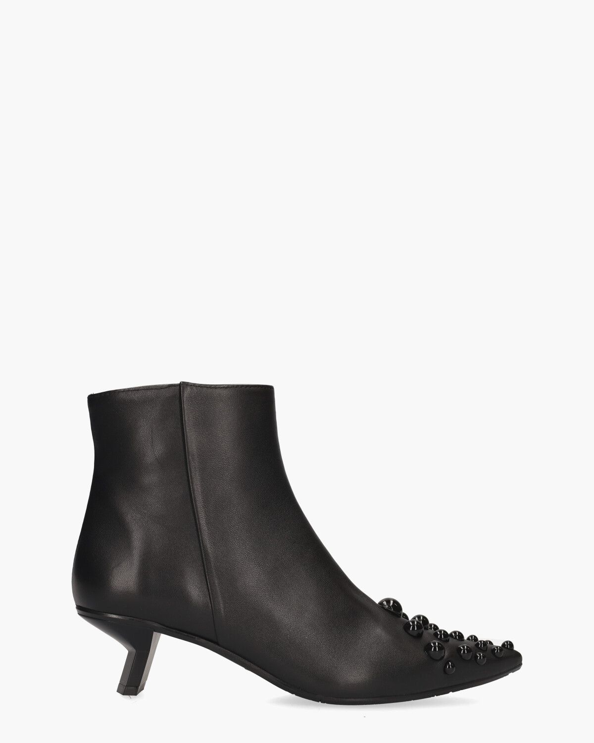 7750 Zwart Dames Enkelboots