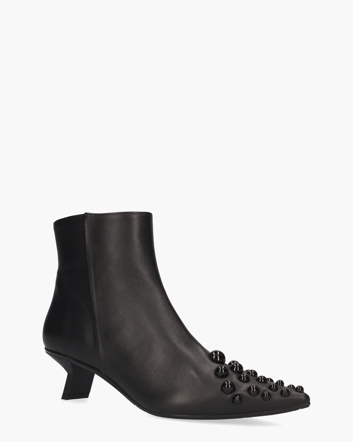 7750 Zwart Dames Enkelboots