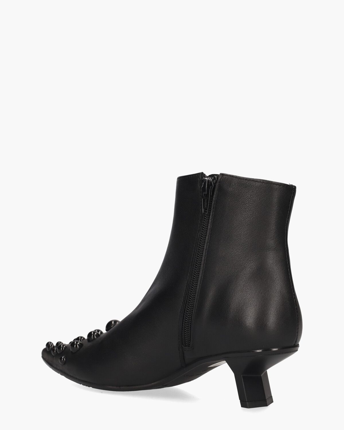 7750 Zwart Dames Enkelboots