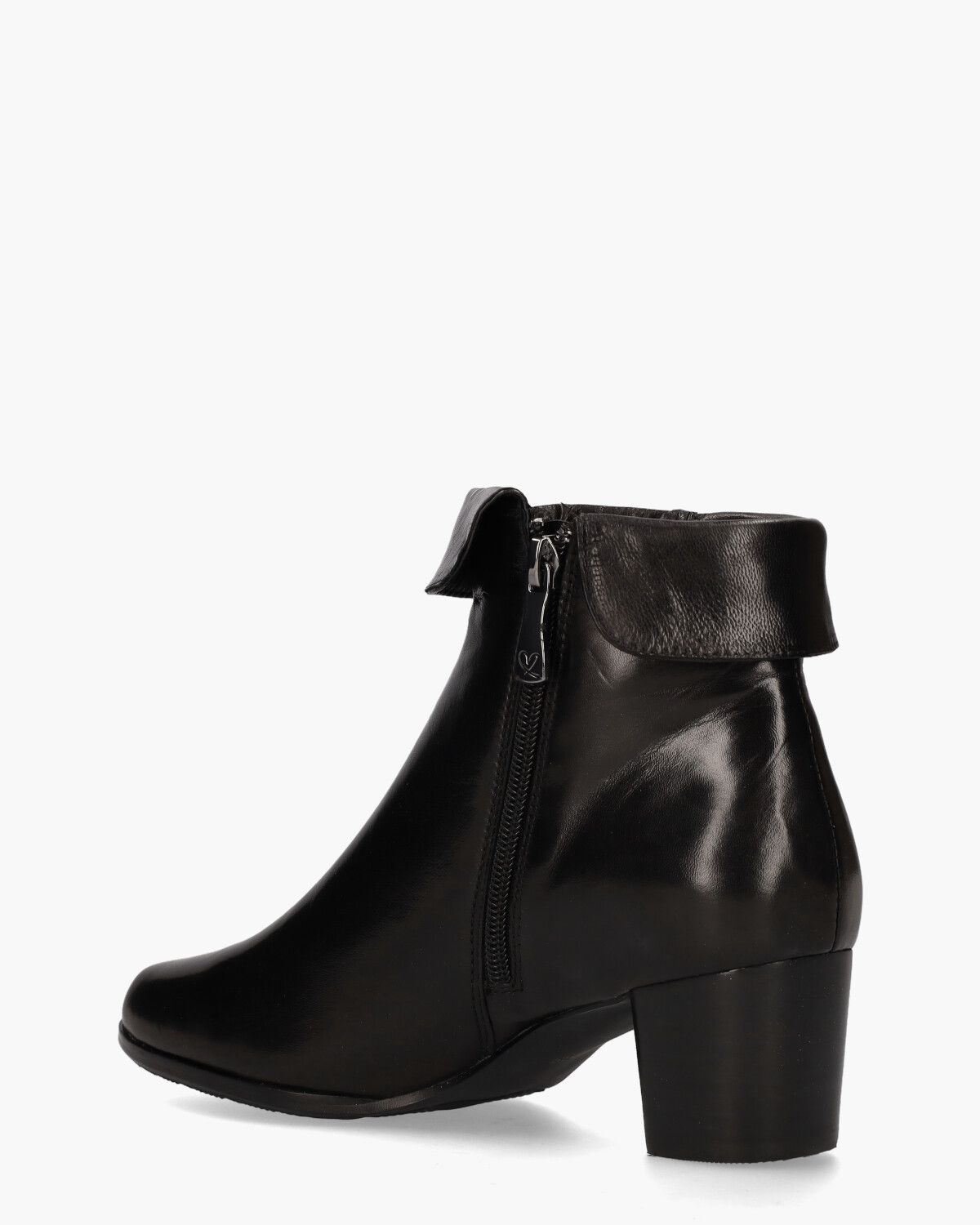 49765 Zwart Dames Enkelboots
