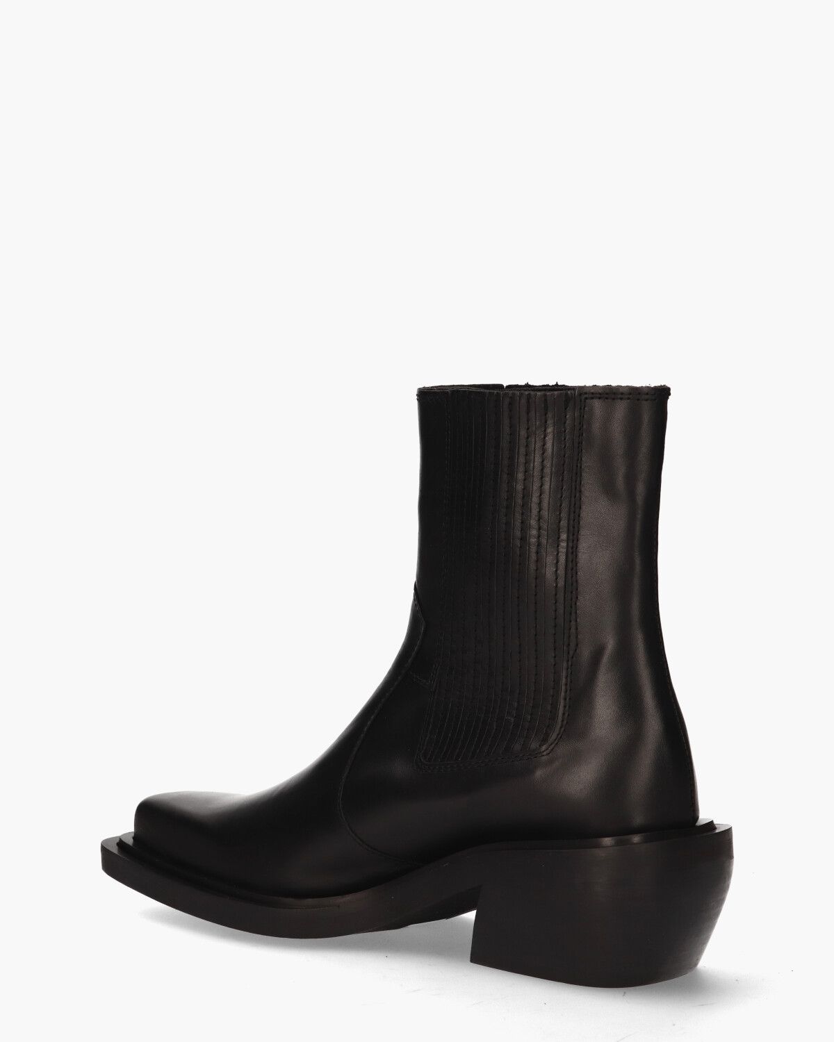 Ranch Zwart Dames Enkelboots