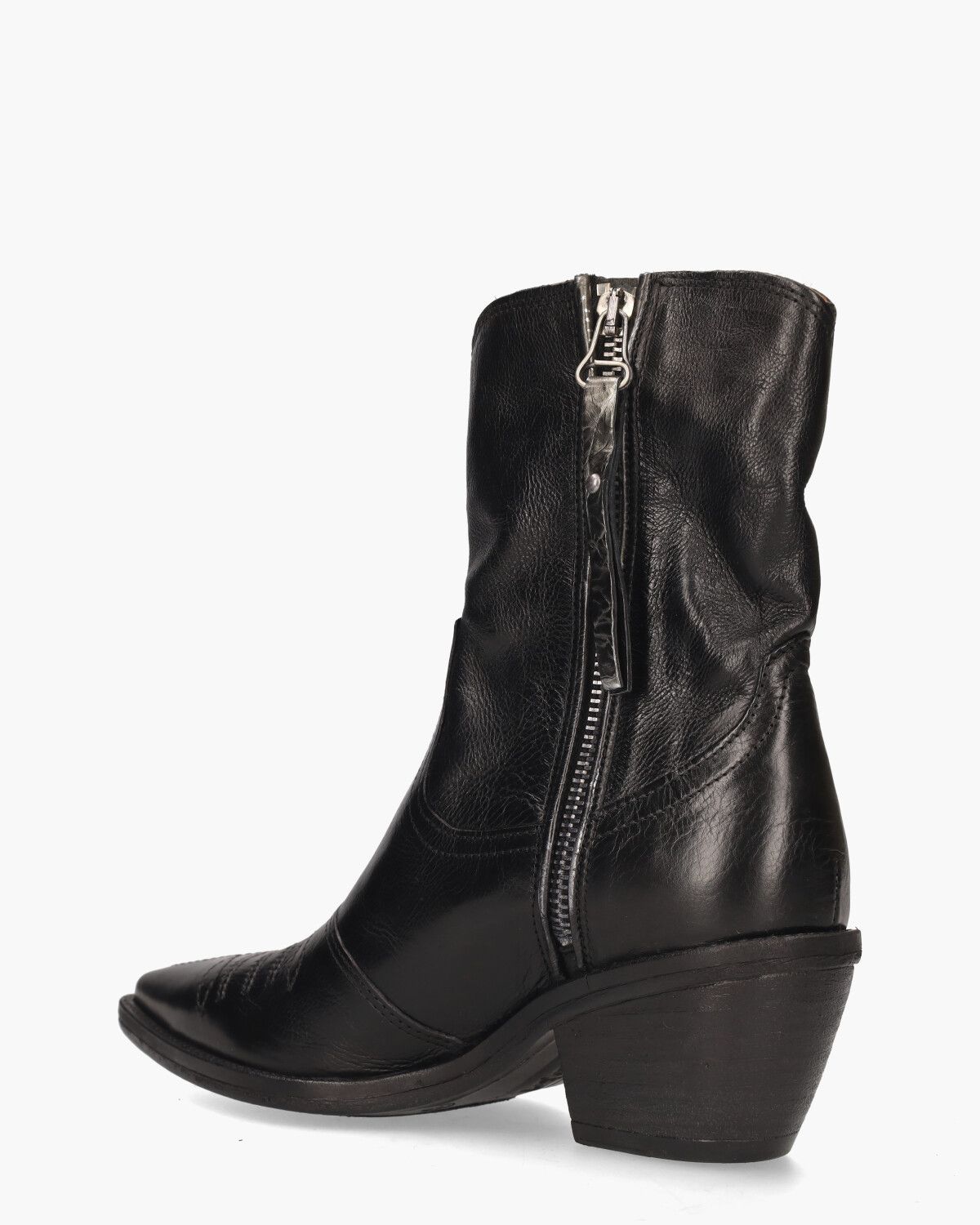 B84205 Zwart Dames Enkelboots