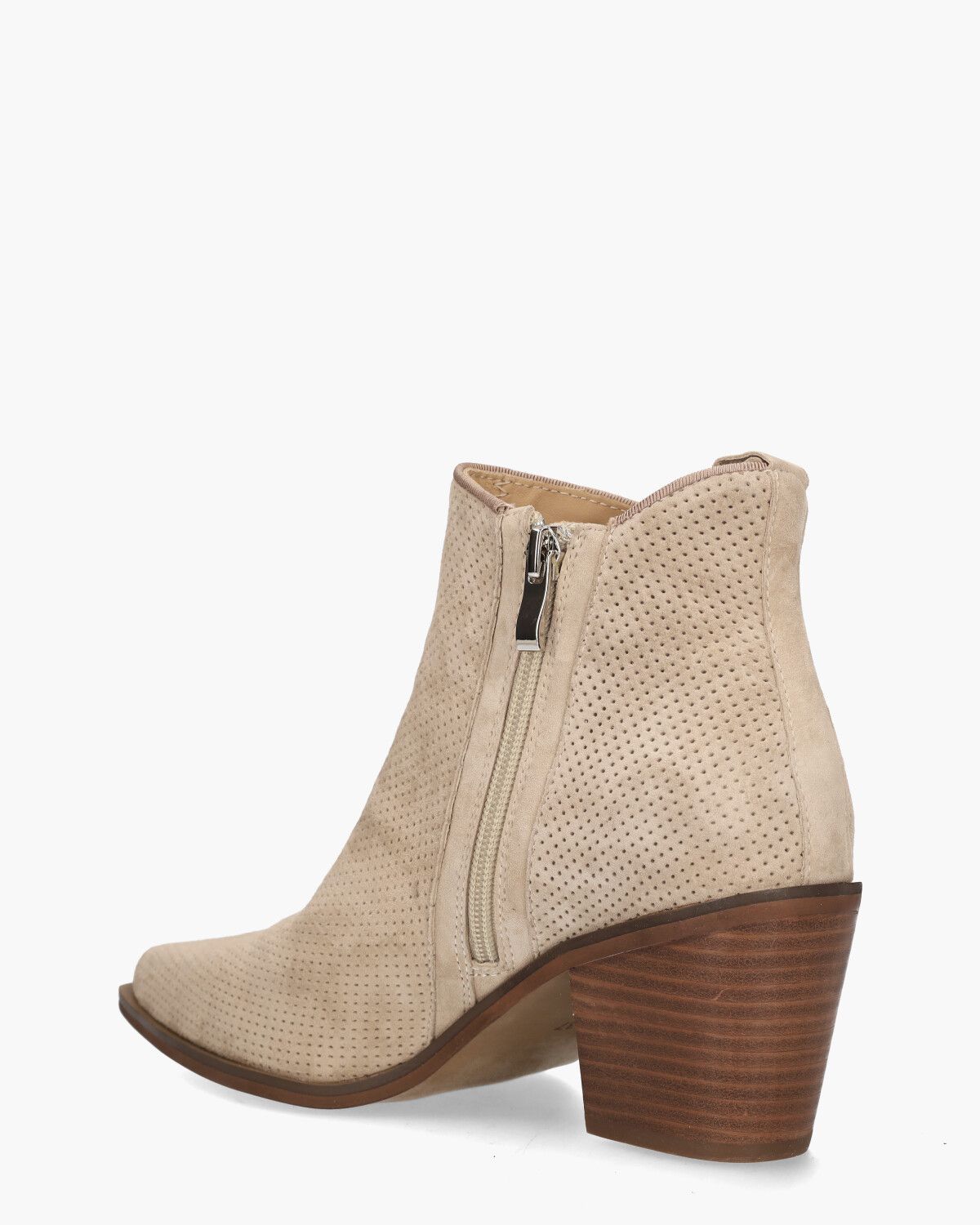 Tessy Taupe Dames Enkelboots