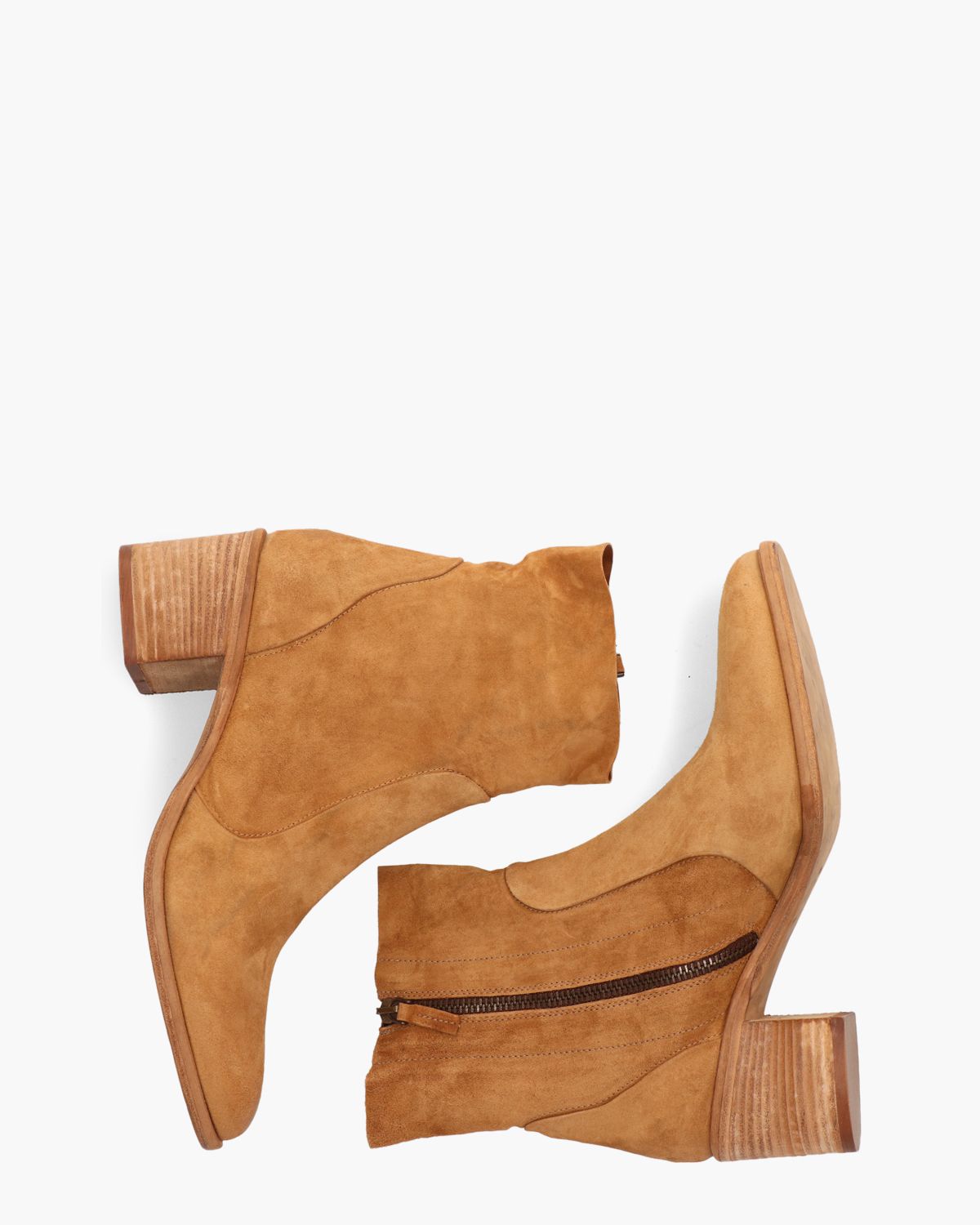 J7329 Bruin Dames Enkelboots