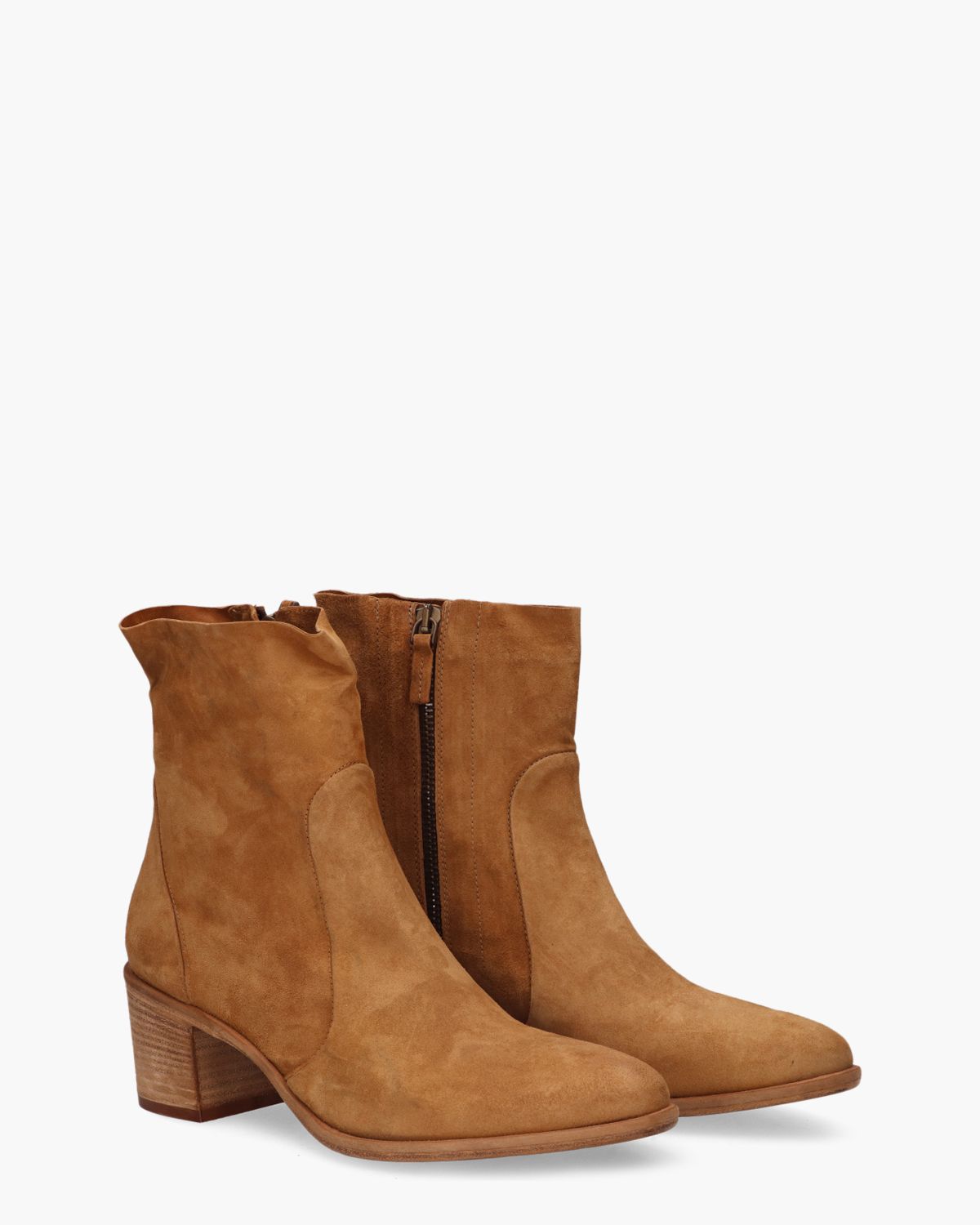 J7329 Bruin Dames Enkelboots