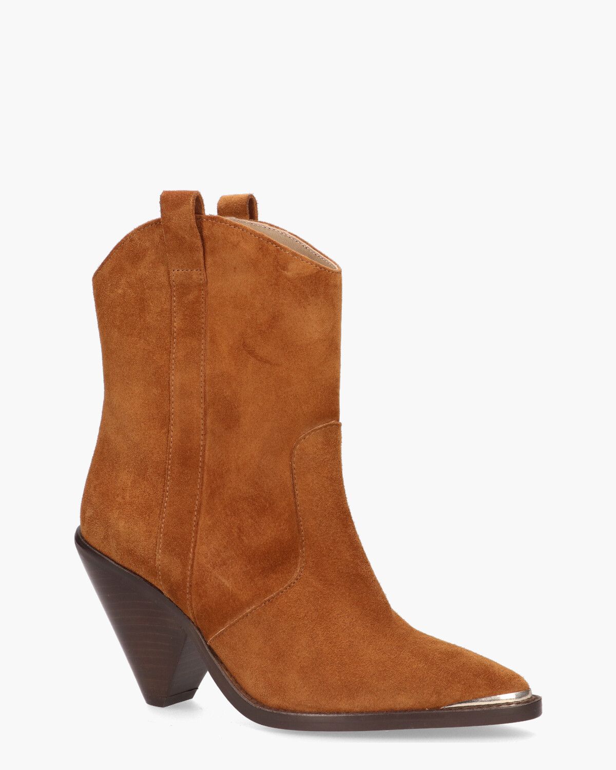 TL-12031 Cognac Dames Enkelboots