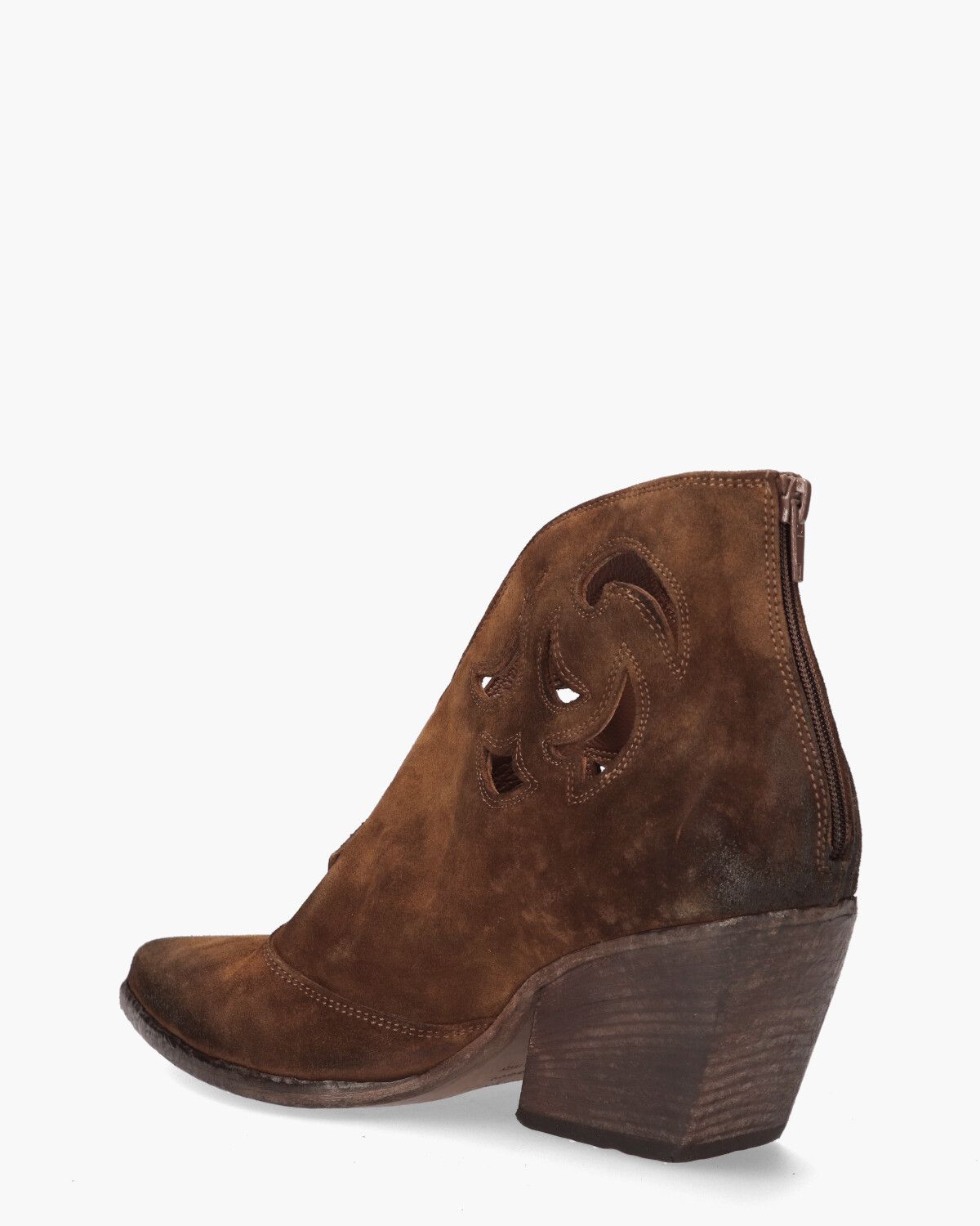E2265 Bruin Dames Enkelboots