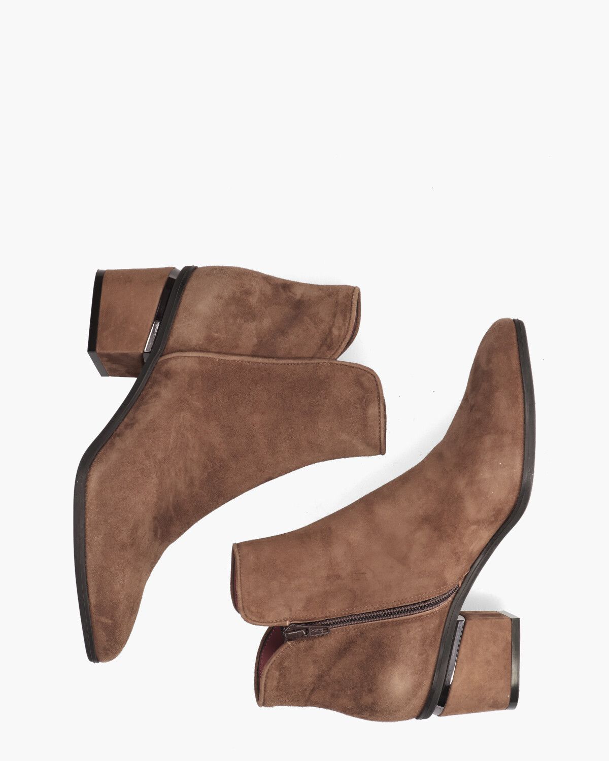 11563 Bruin Dames Enkelboots