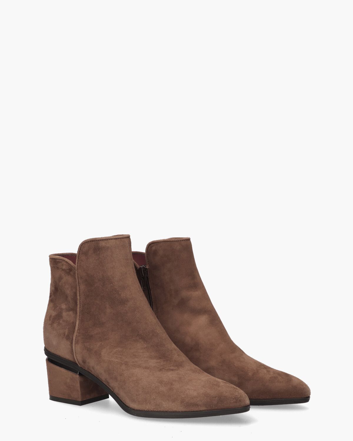 11563 Bruin Dames Enkelboots