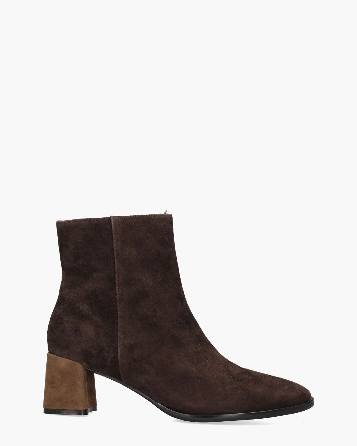 Vika Donkerbruin Dames Enkelboots