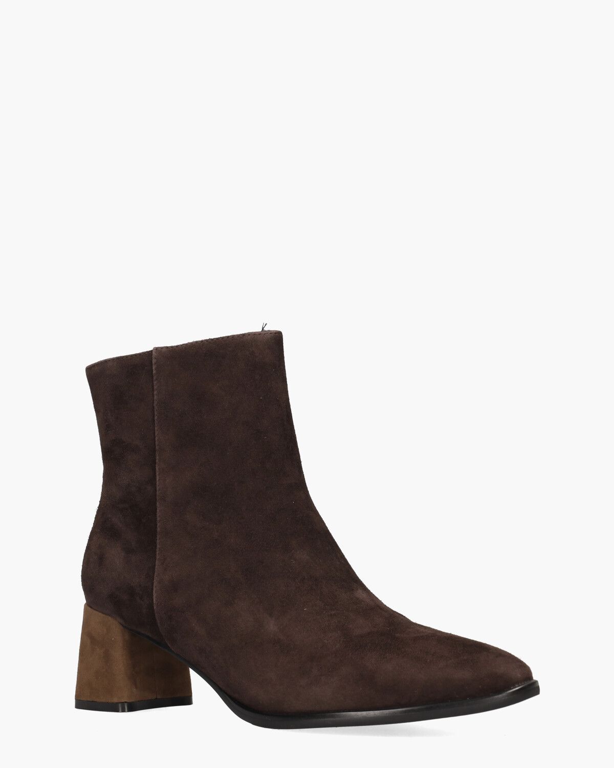 Vika Donkerbruin Dames Enkelboots