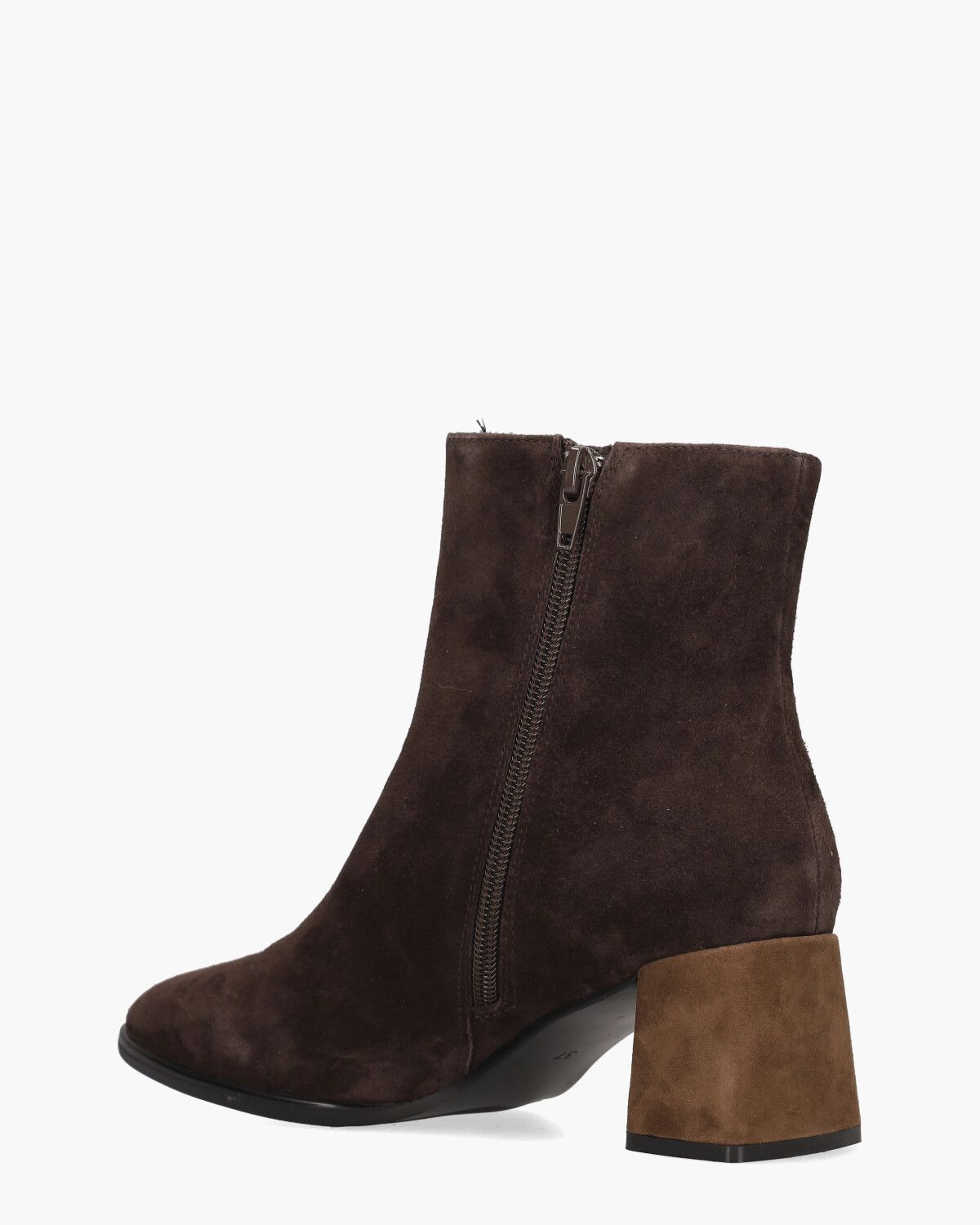 Vika Donkerbruin Dames Enkelboots