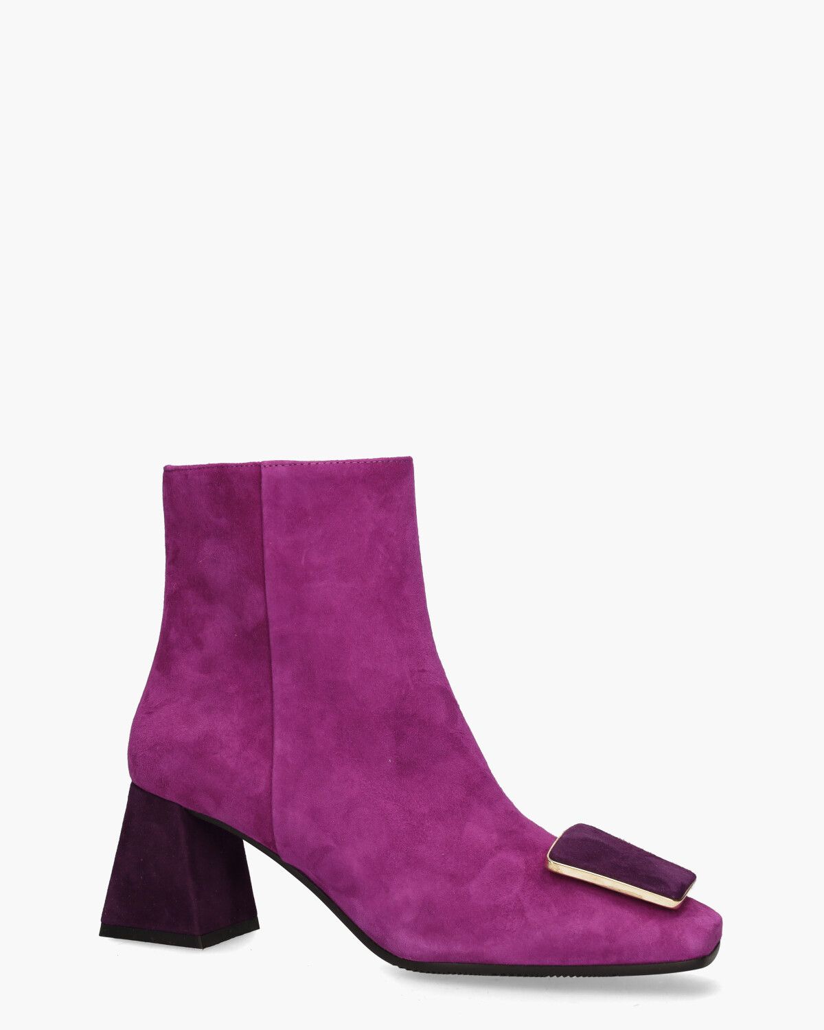 6537 Roze/Paars Dames Enkelboots