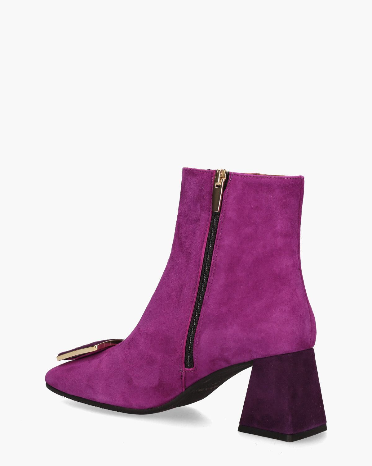 6537 Roze/Paars Dames Enkelboots