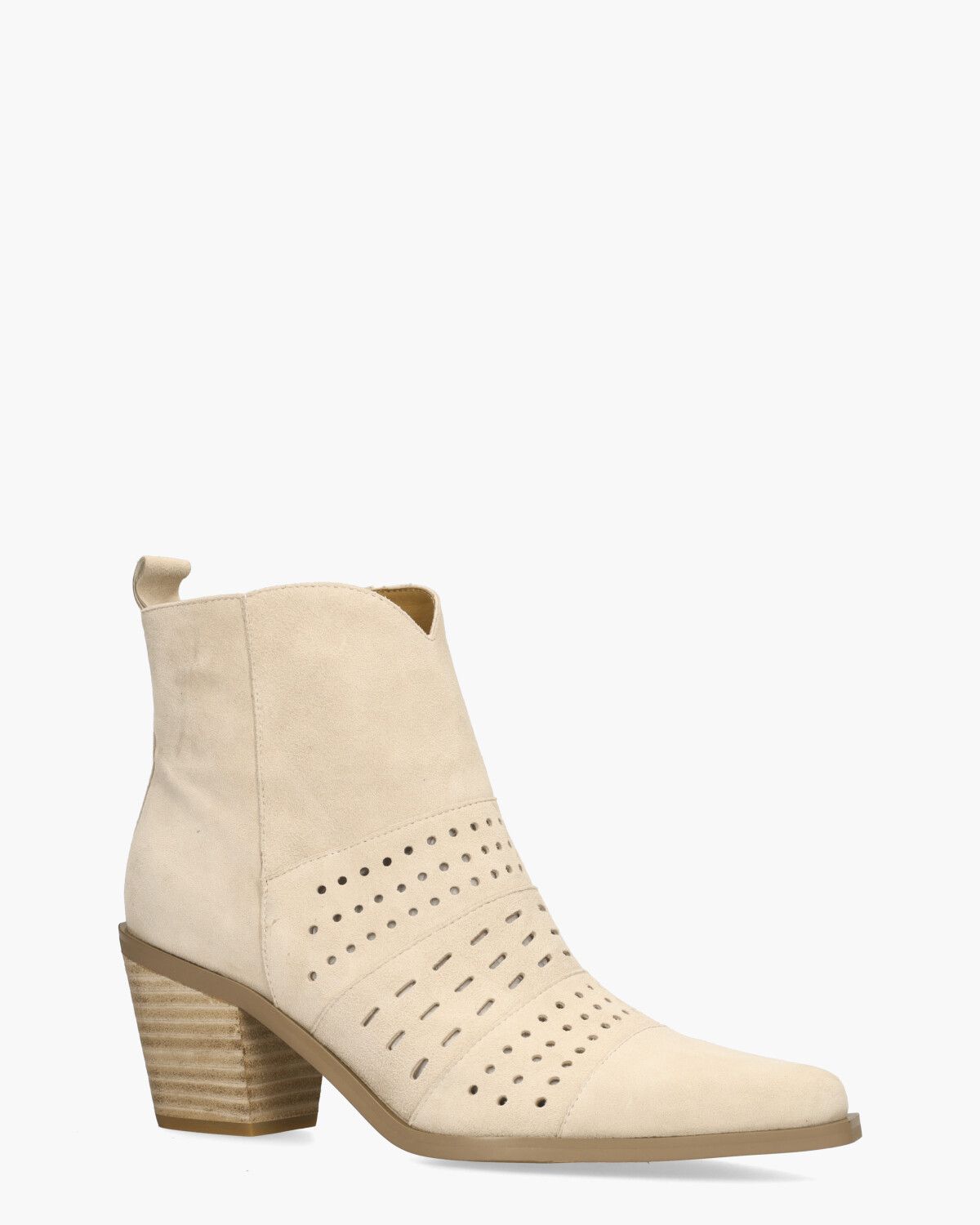 Wilanda Ecru Dames Enkelboots