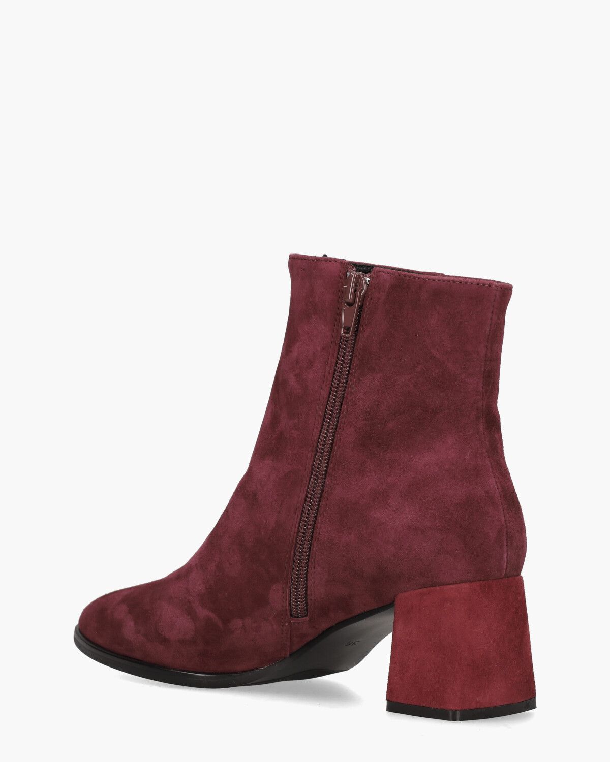 Vika Bordeauxrood Dames Enkelboots